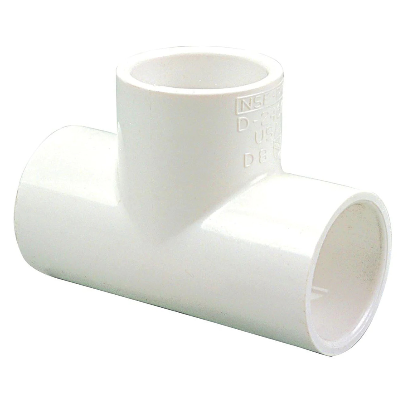 1-1/4″ PVC Sch40 Tee (Slip x Slip x Slip)