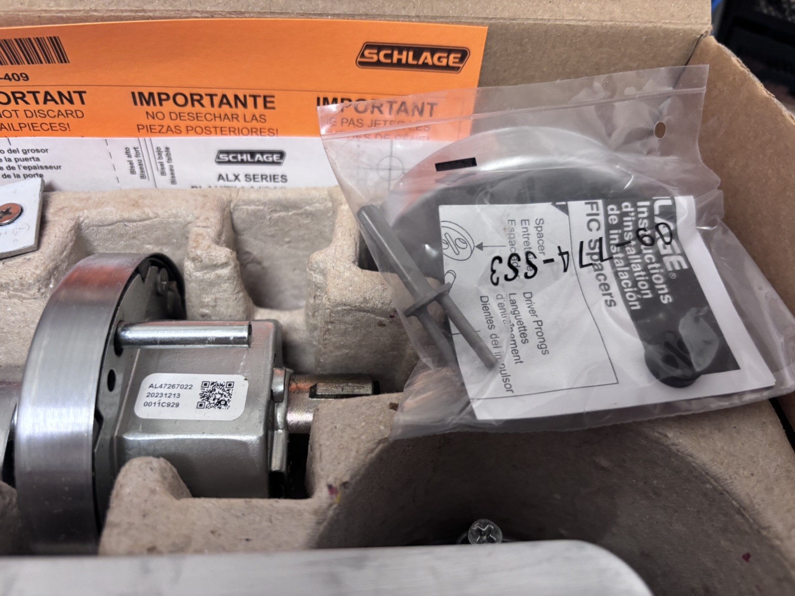 Schlage ND80BD-RHO-626 Storeroom Lock NEW IN BOX