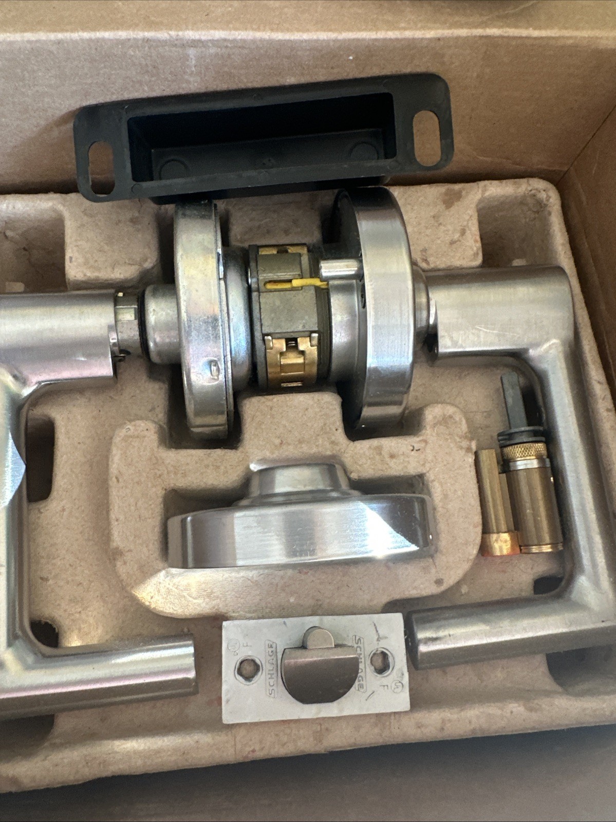Schlage ND80TD BRK 626 ICC Heavy Duty Storeroom Cylindrical Lever Lock