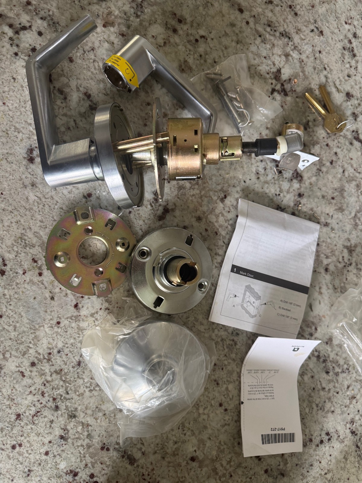 Brand New-Falcon Entry/Office Lock K 511P6 DAN 626 Sc4 C Keyway