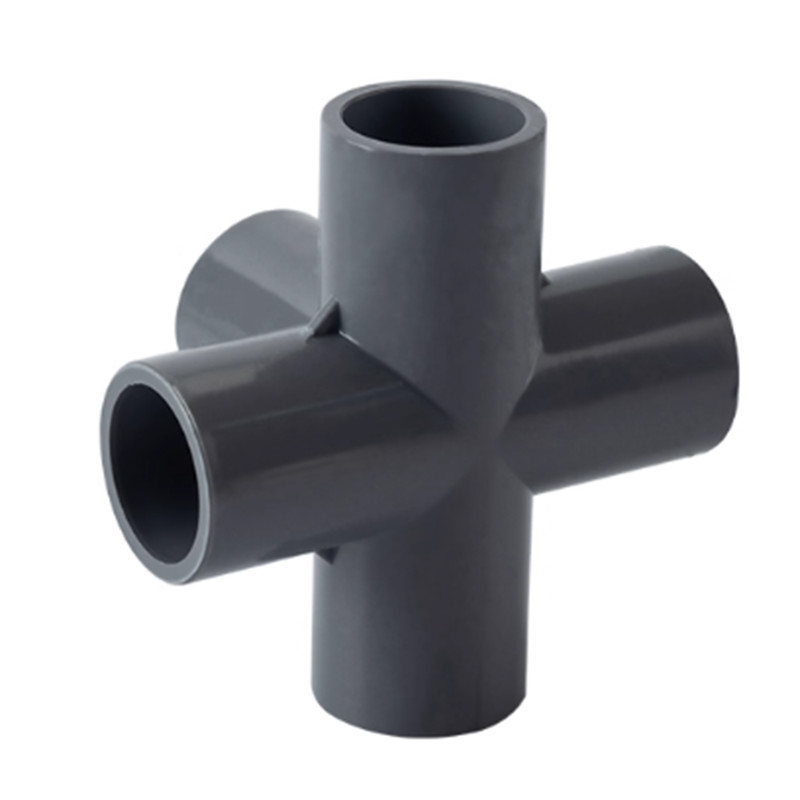 3-4-5-6-Way Elbow Socket Coupling Grey Pipe Fitting Connector 20/25/32/40/50mm