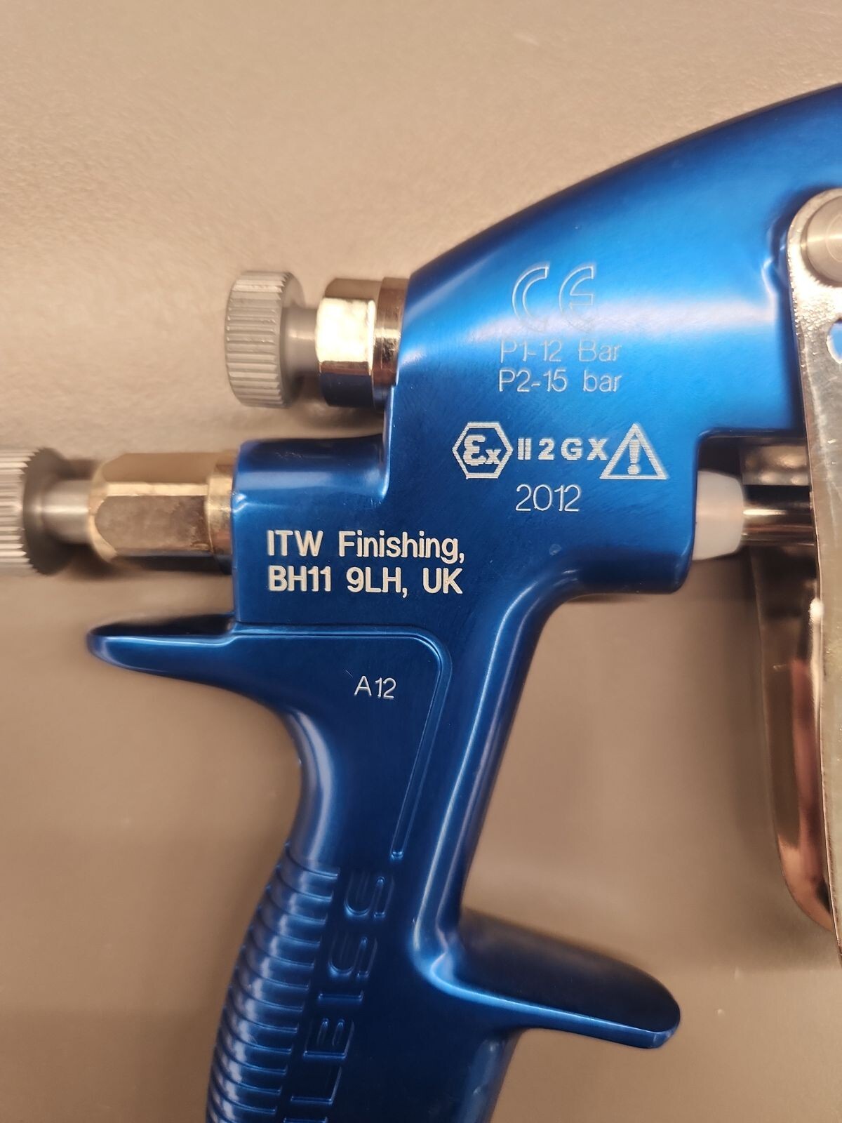 DeVilbiss Compact HVLP 0.8mm Spray Gun -COM-PS507B-08P00