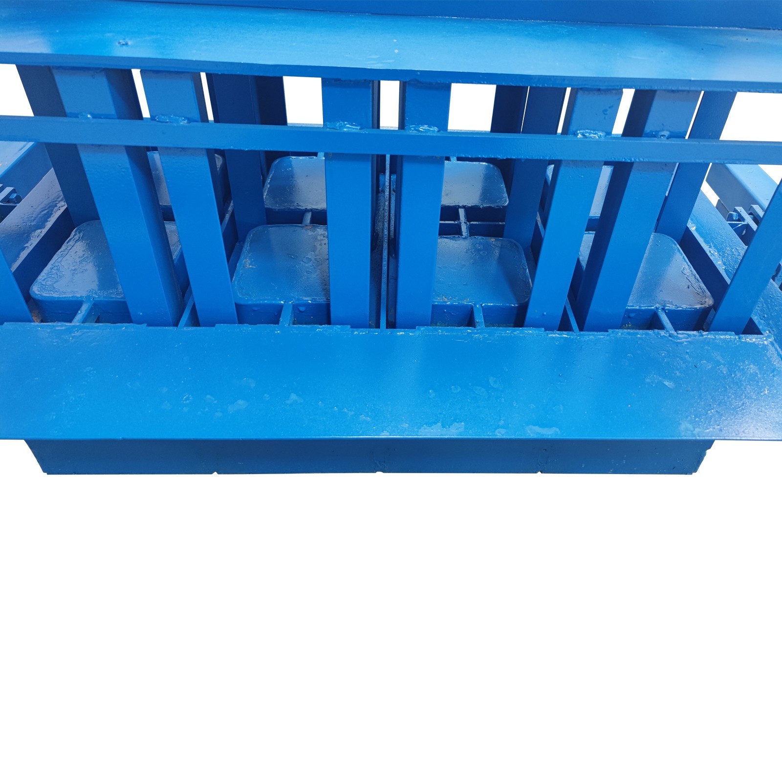 Manual Hollow Soil Block Brick Molding Machine Brick Maker 4Bricks Each Time H1