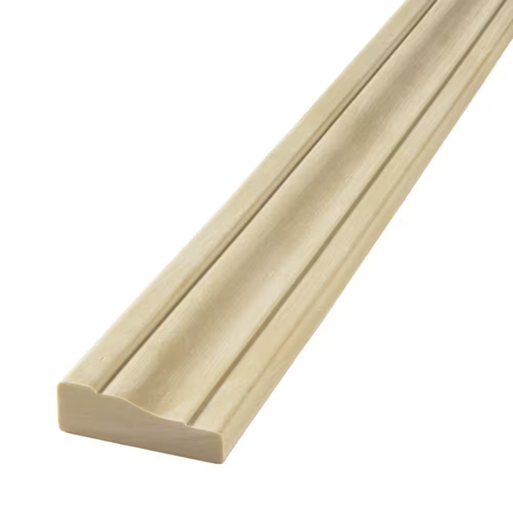 HD 356 11/16 In. X 2-1/4 In. X 72 In. Polyurethane 3/0 Flexible Half-Round Casin