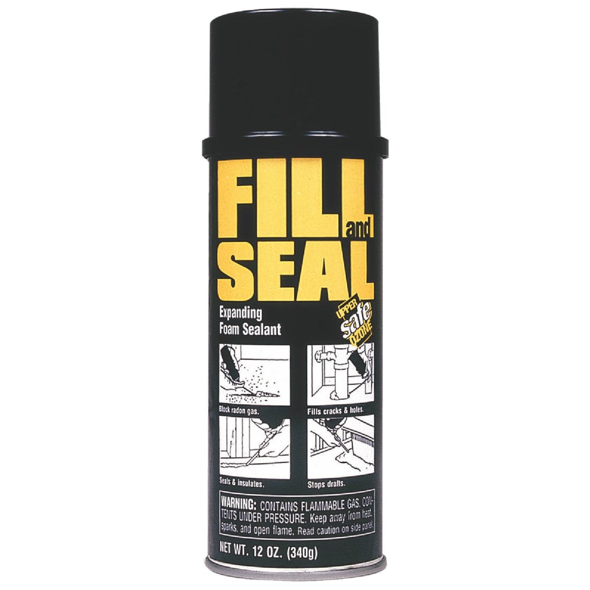 Fill and Seal 12 Oz. Foam Sealant 157859 FILL AND SEAL 157859 074985001185 Tan