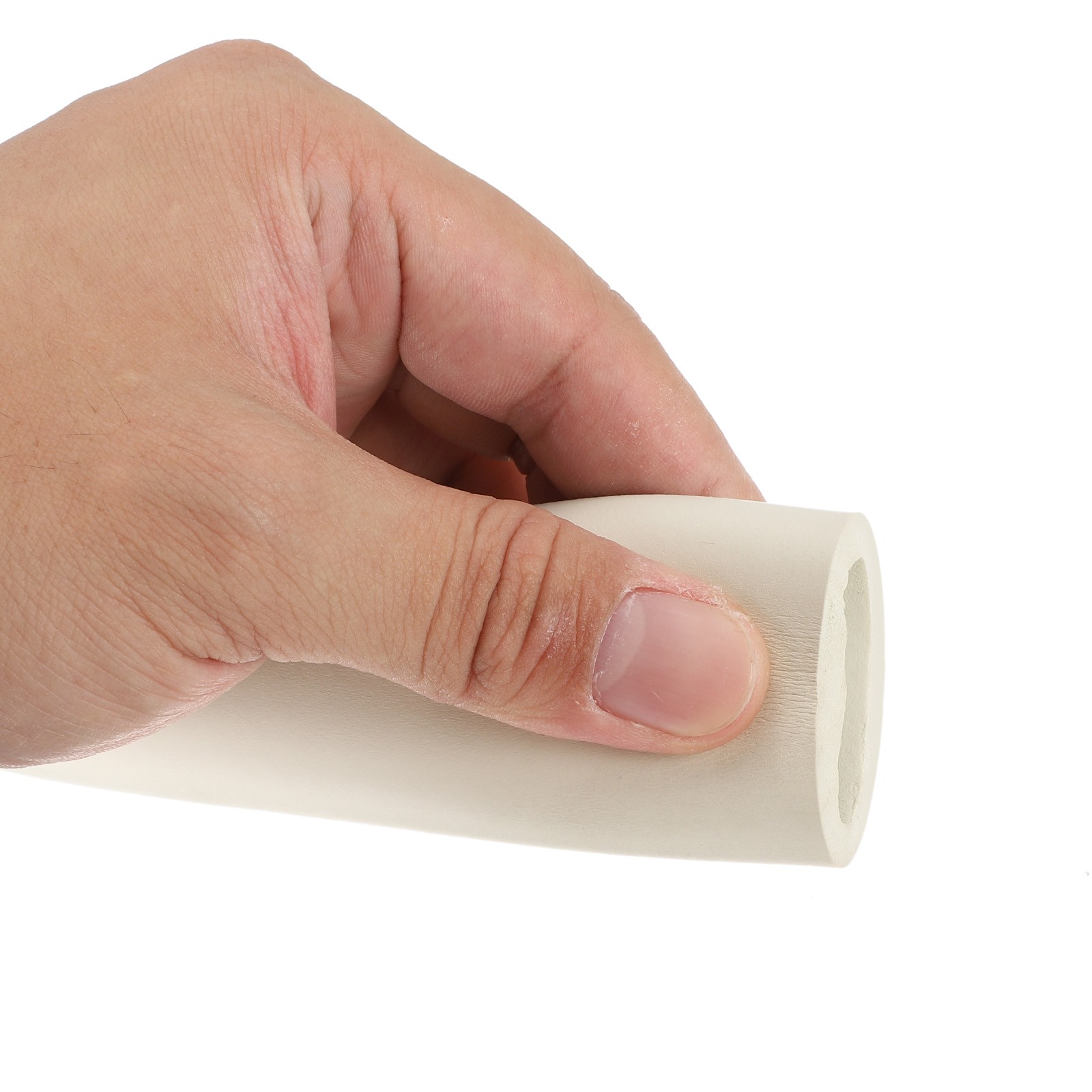 Foam Tubing for Handle Grip Support Pipe Insulation 25mm ID 33.5mm OD 1m White