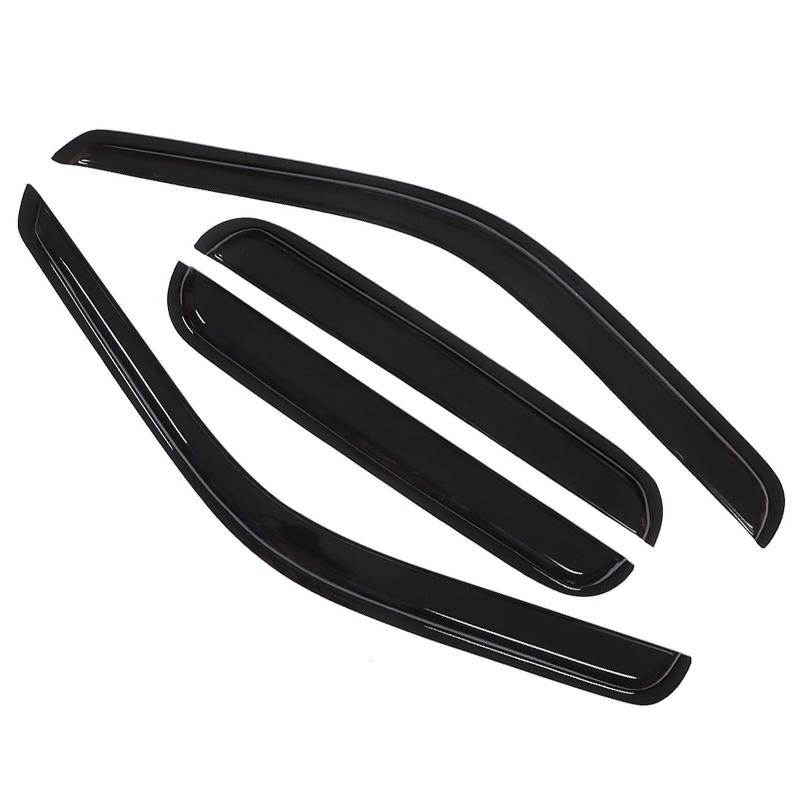 Window Deflectors 4-Pack for F250 F350 F450 F550 Super Duty 1999-2016