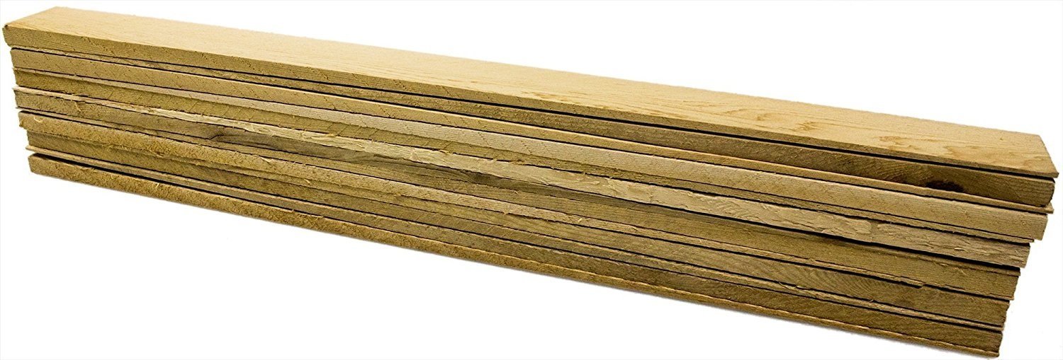 [13-Count] 15″ Tapered Cedar Wood Shims Weather Resistant by Pro Project Supply