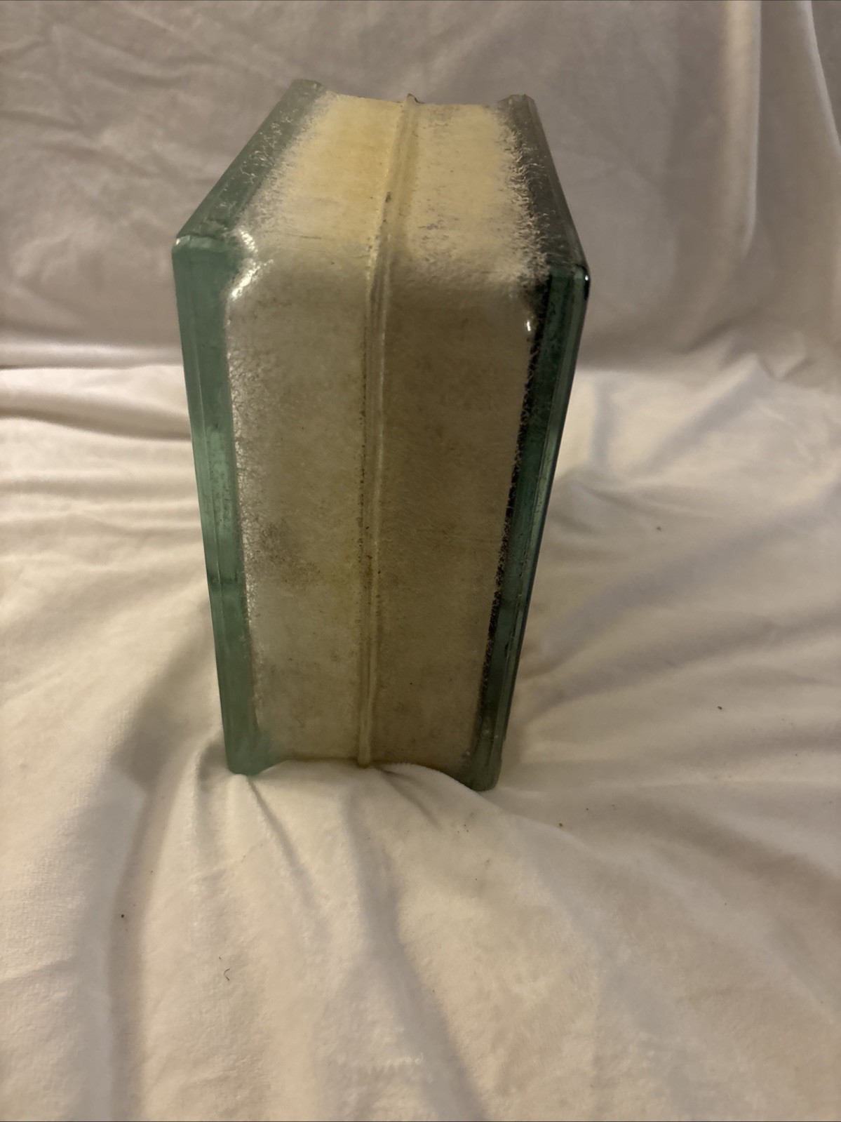 Architectura Vintage Glass Blocks Reclaimed 7 3/4 x 7 3/4 x 4 Light Tint Vintage
