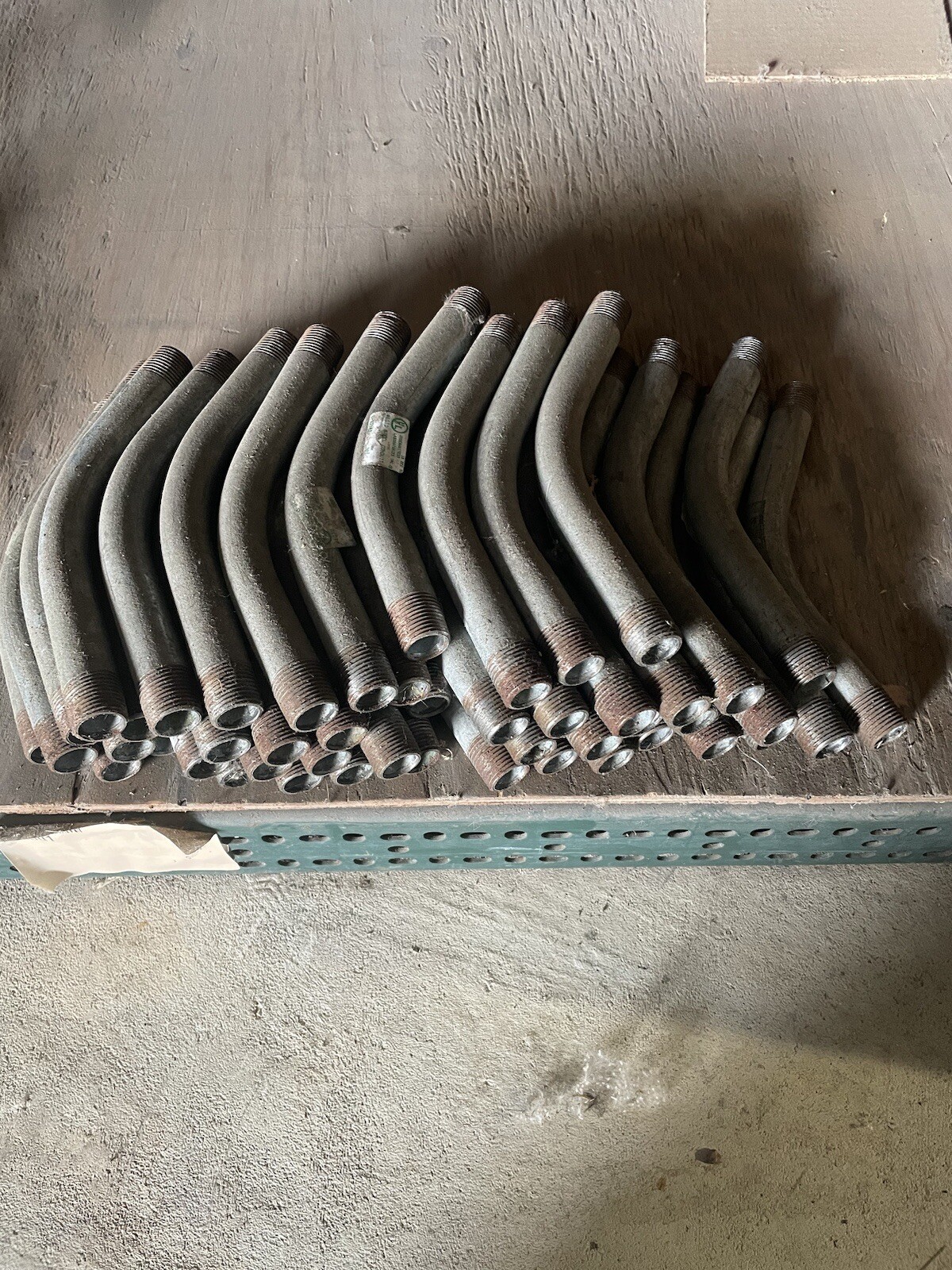 (48 pc) Galvanized Rigid Conduit Elbow Bend 45 Degree 1/2” Sweep