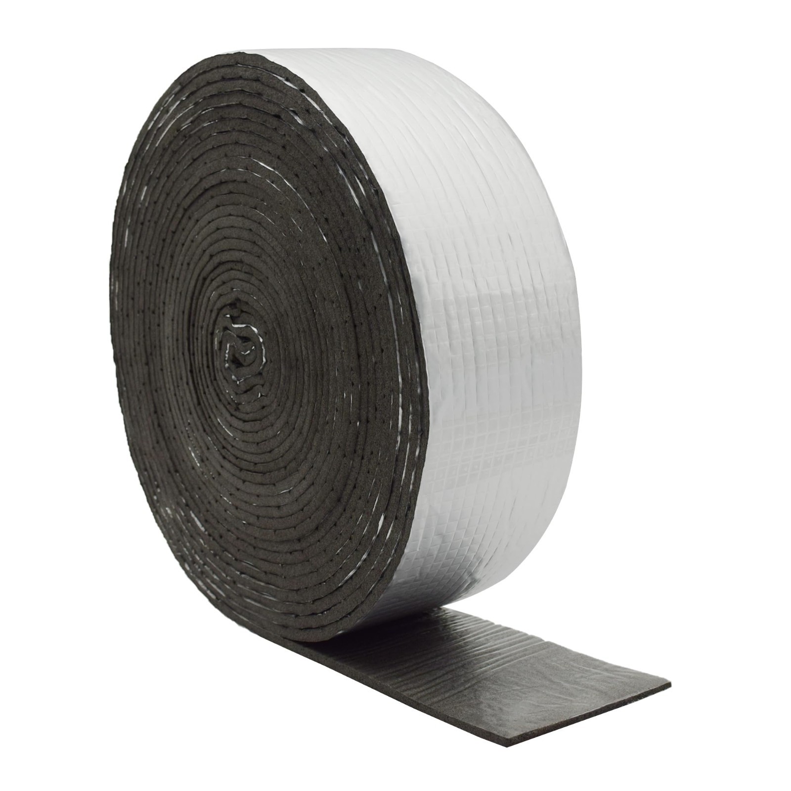 Reflective Foam Pipe Insulation Wrap 3″ x 32ft, Self-Adhesive, High Resilience