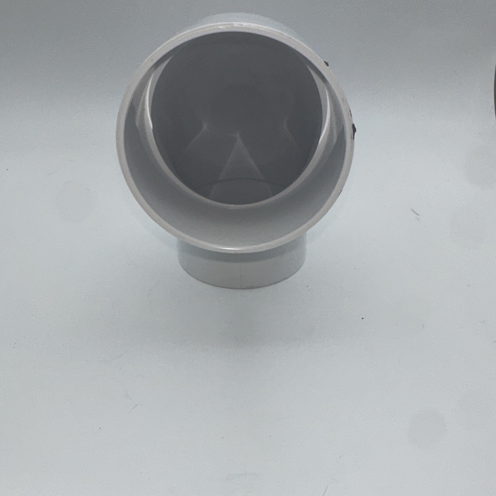 Normandy 90 Degree Elbow Plastic White V-303. 1/4 Bend Long Turn