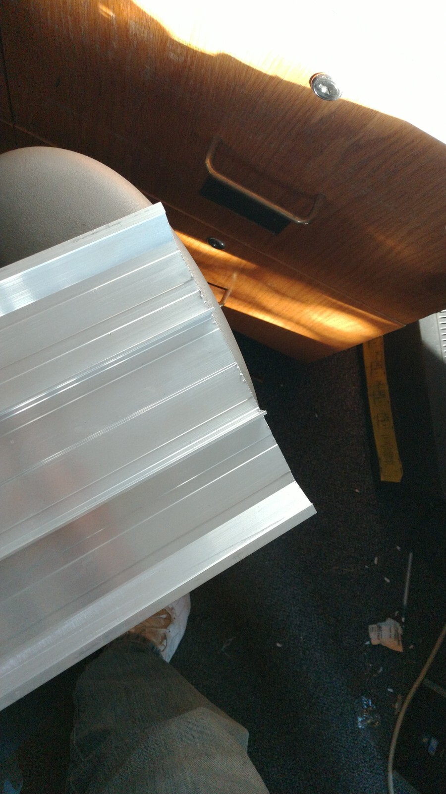 HAGER 415S ALUMINUM DOOR THRESHOLD 6″ X 23 1/2* X 1/2″ HIGH