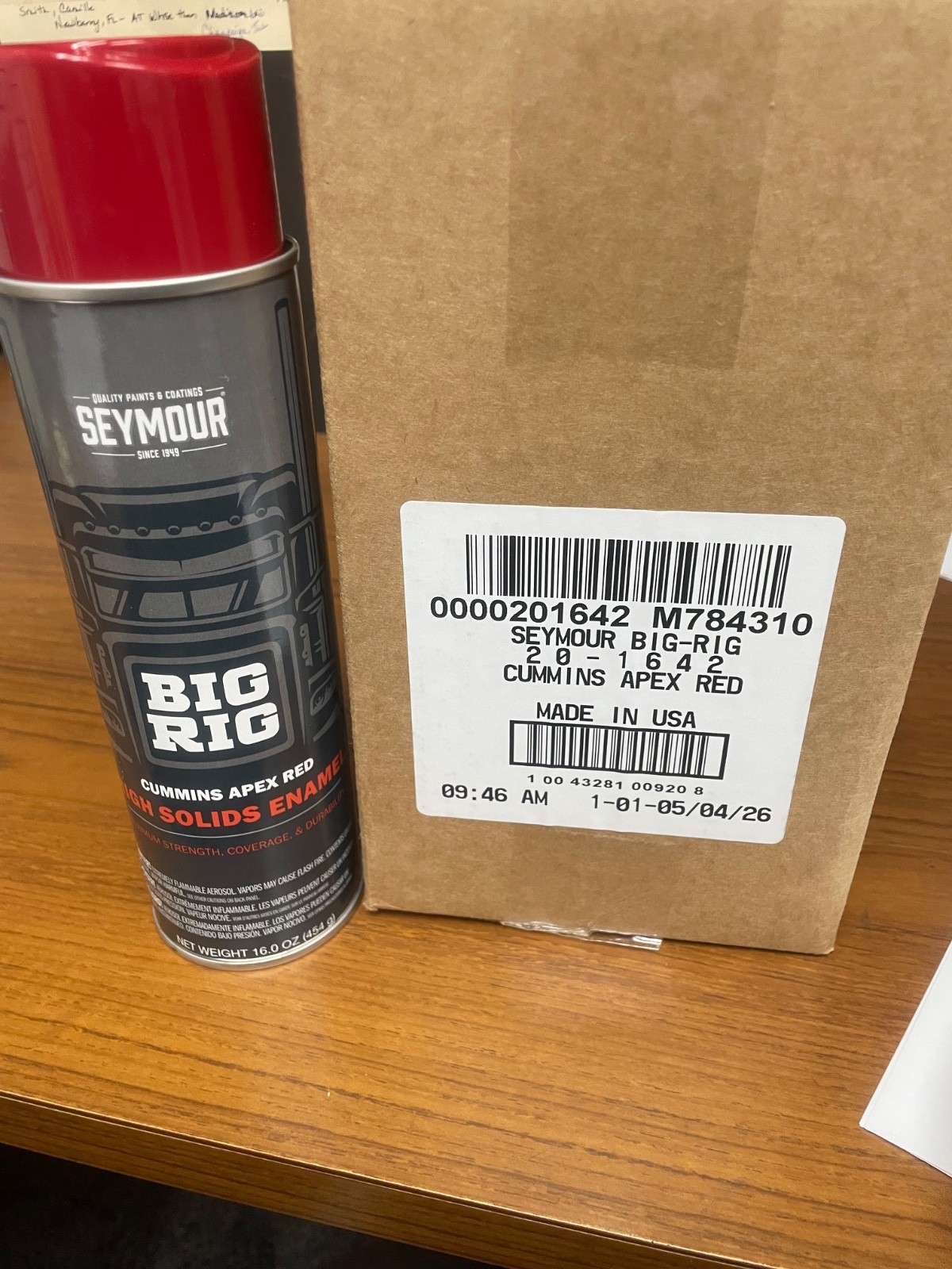 Seymour Big Rig paint