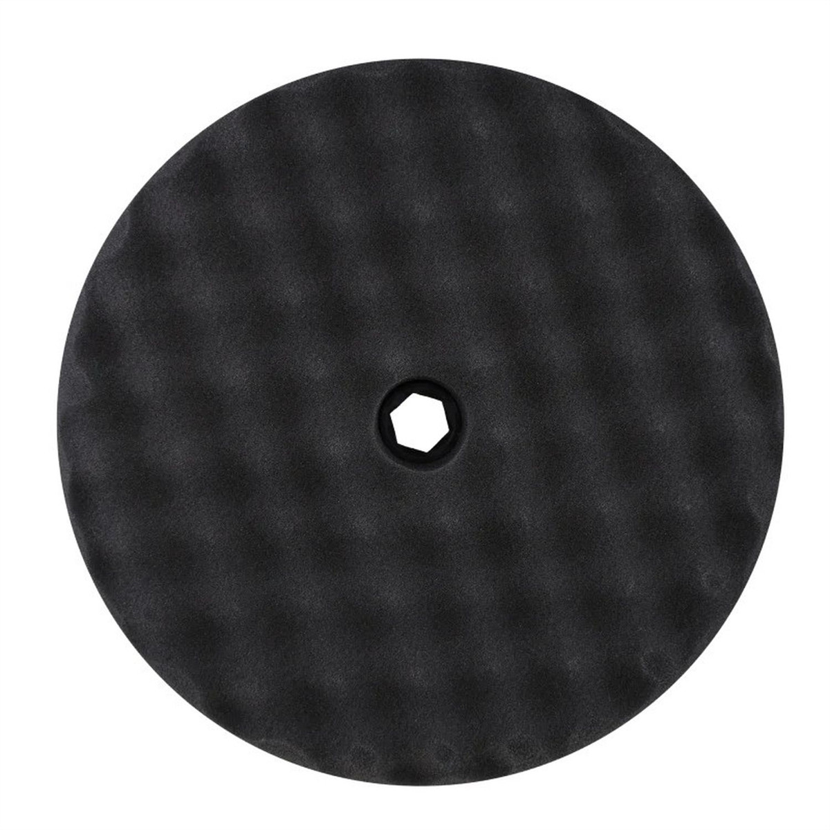 Buff And Shine 820SP Double Sided Snap Pad, 8 in Dia, Foam Pad, Black BUF.820SP