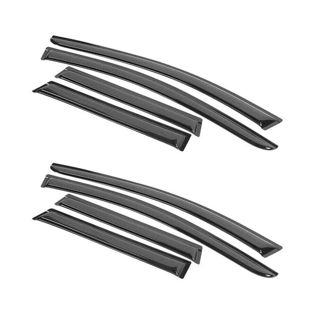 8Pcs Acrylic Window Visors Rain Sun Guard Left Right Nissan Murano 2015-2023