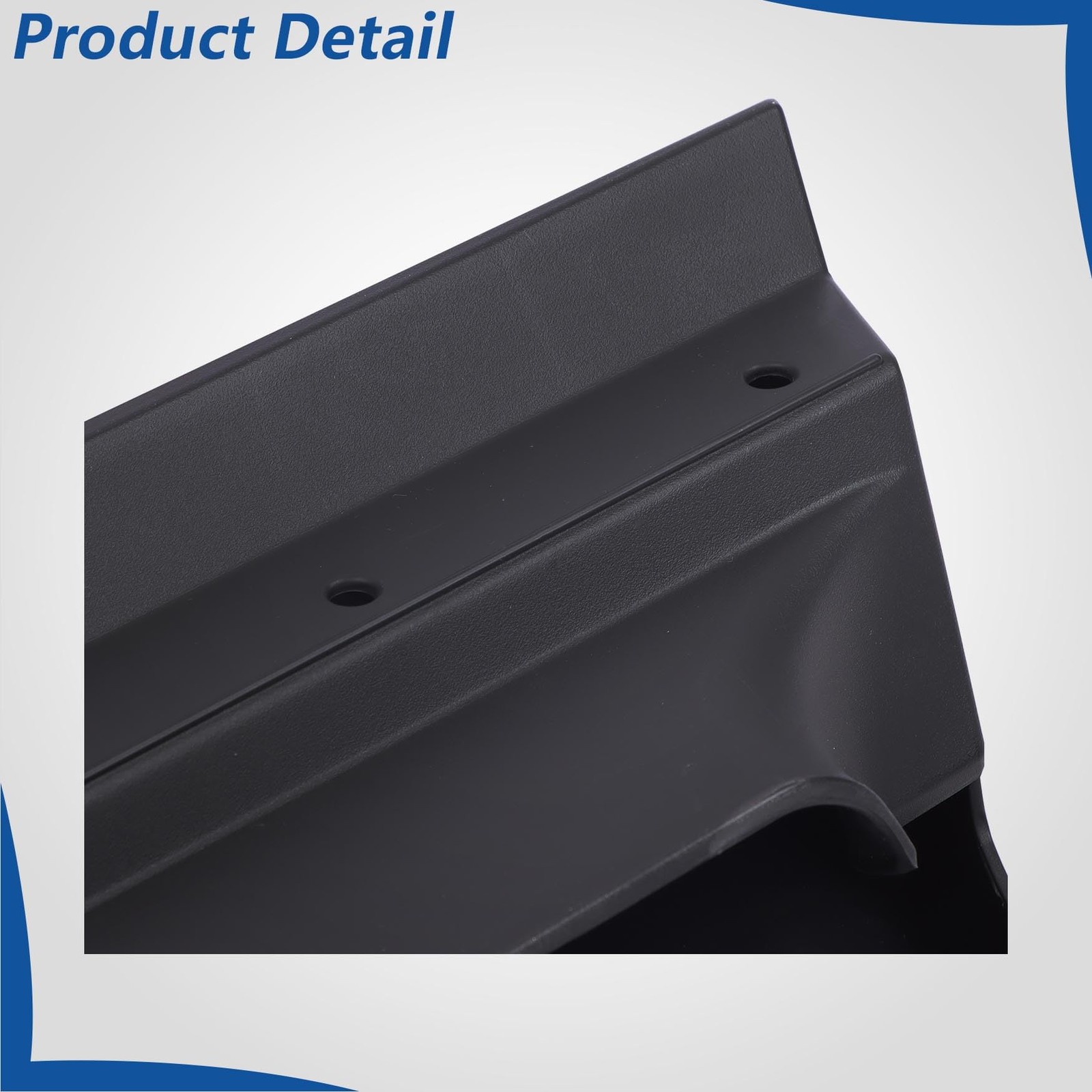 Black Front Driver Side Door Lower Molding Trim Panel for Highlander