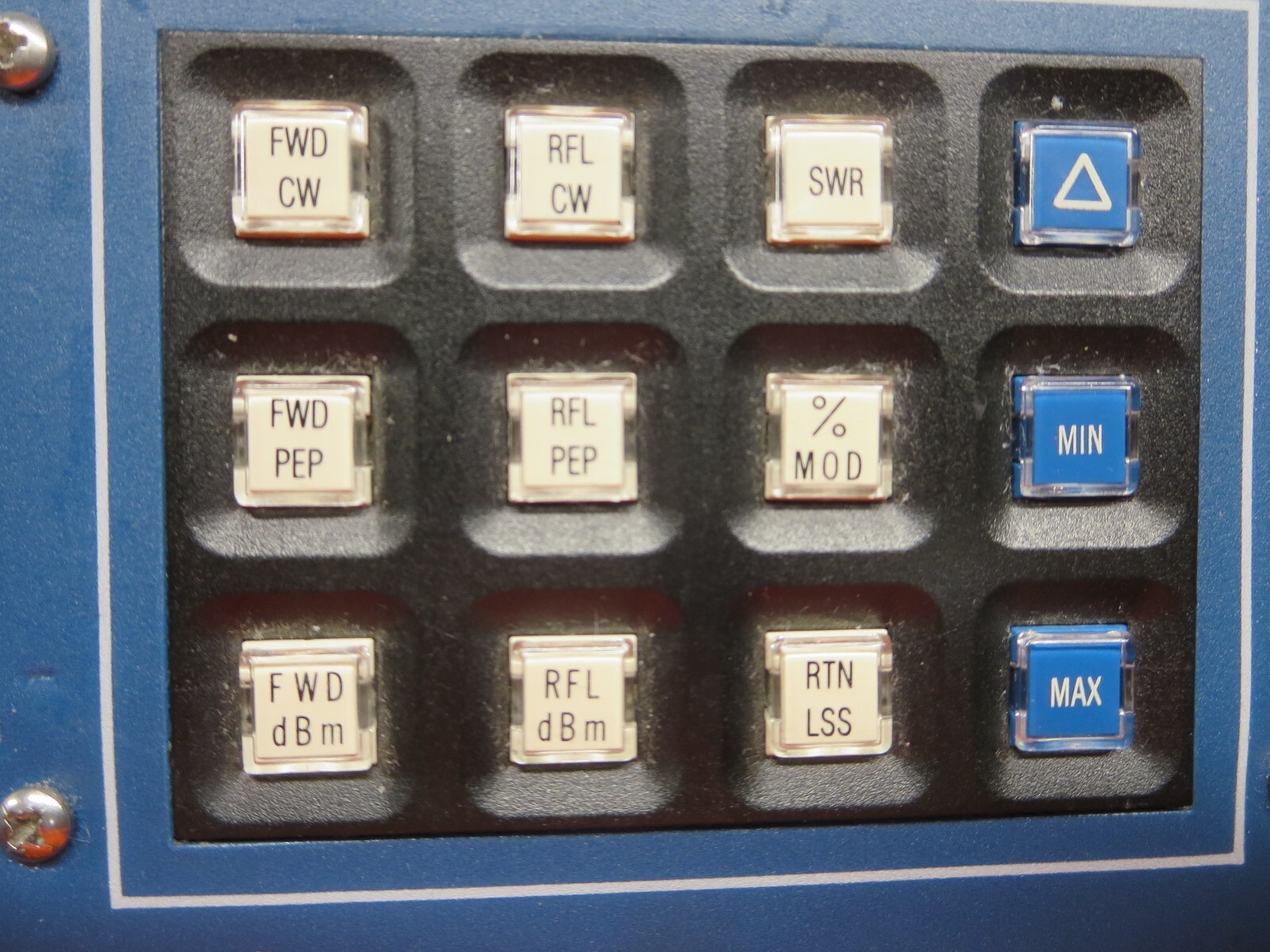 Bird Electronic Corp. 4381 RF Power Analyst Powers On RF Plug-Ins Not Included