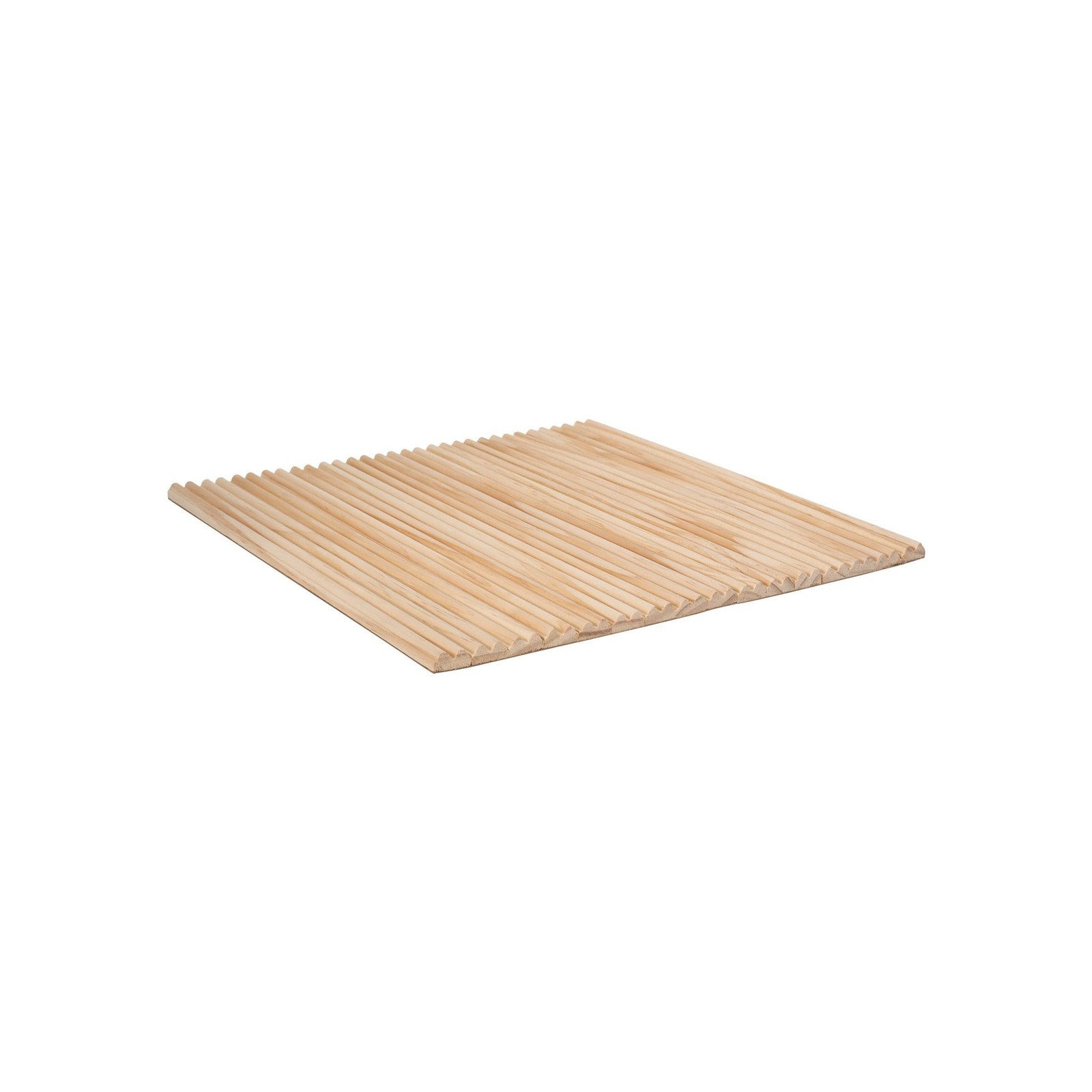 Outwater 1 Ft x 4 Ft x 3/8 in Thick Unfinished Solid Paintable Pine Tambour S…