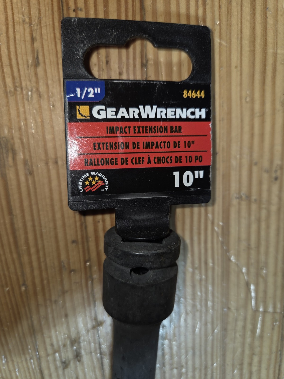 Gearwrench 84644 1/2″ Drive Impact Extension Bar 10″ NEW Lifetime Warranty