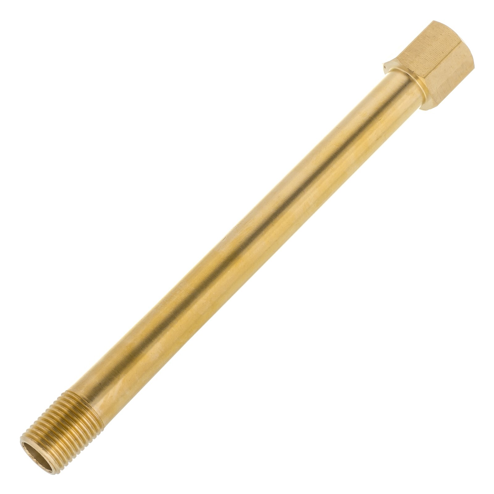150mm 1/4″ BSP Male To Female Thread Brass Pipe Extension Fitting Connector