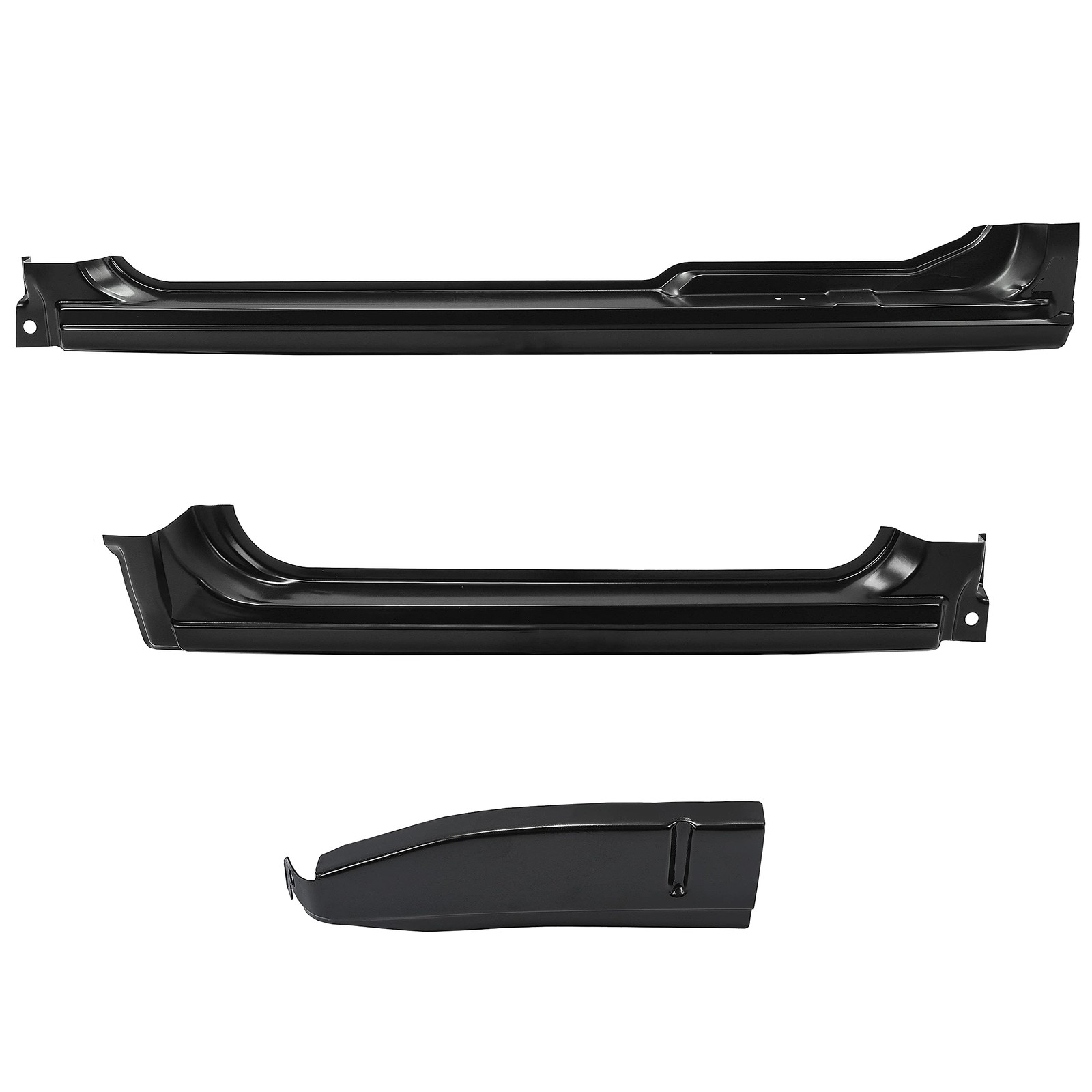 Pair Rocker Panel Cab Corner S10 Sonoma Ext Cab 3 Door 1994-2004 Left Right