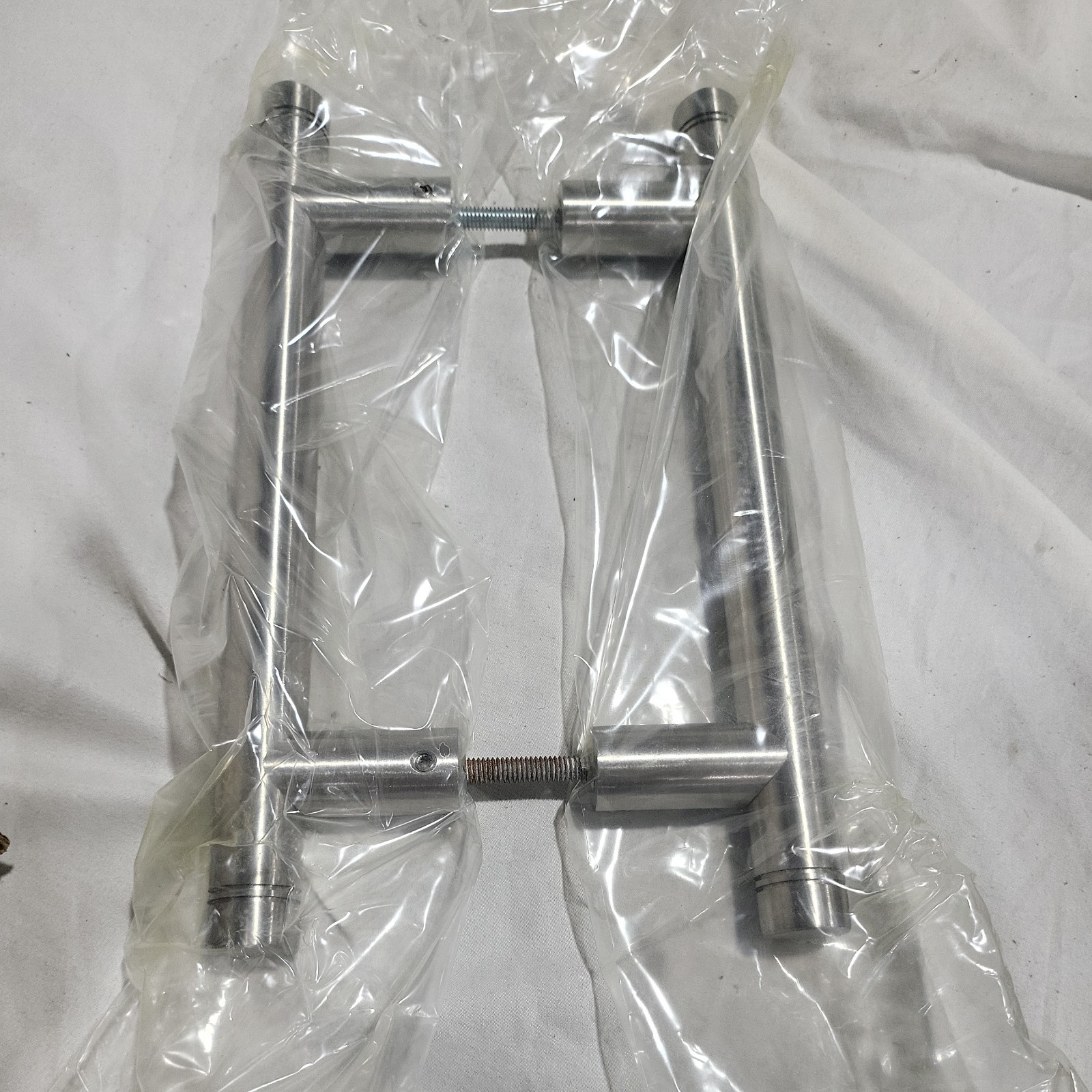 Rockwood ASSA ABLOY RM3101 – US32D 12” Door Pull Satin Stainless Steel 1” Dia