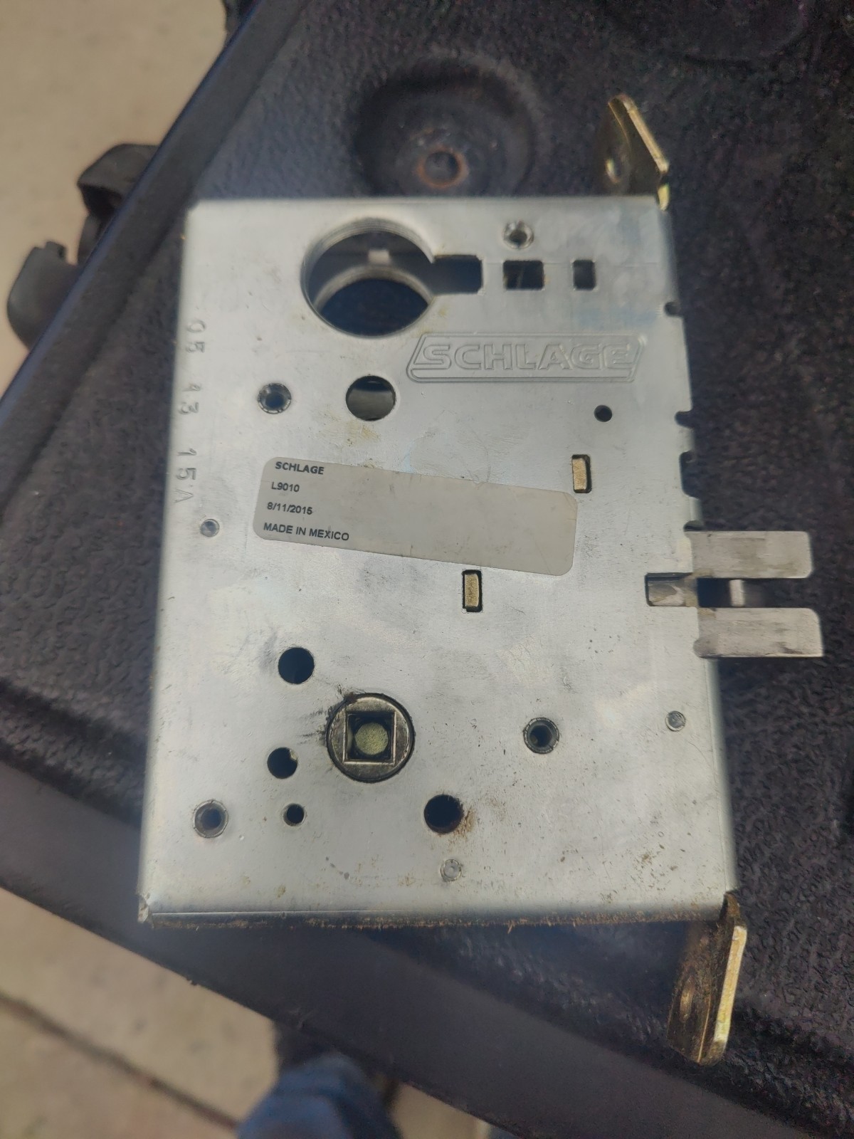 80-Schlage L9010 – Passage Mortise Body Lock Grade 1 – Body Only