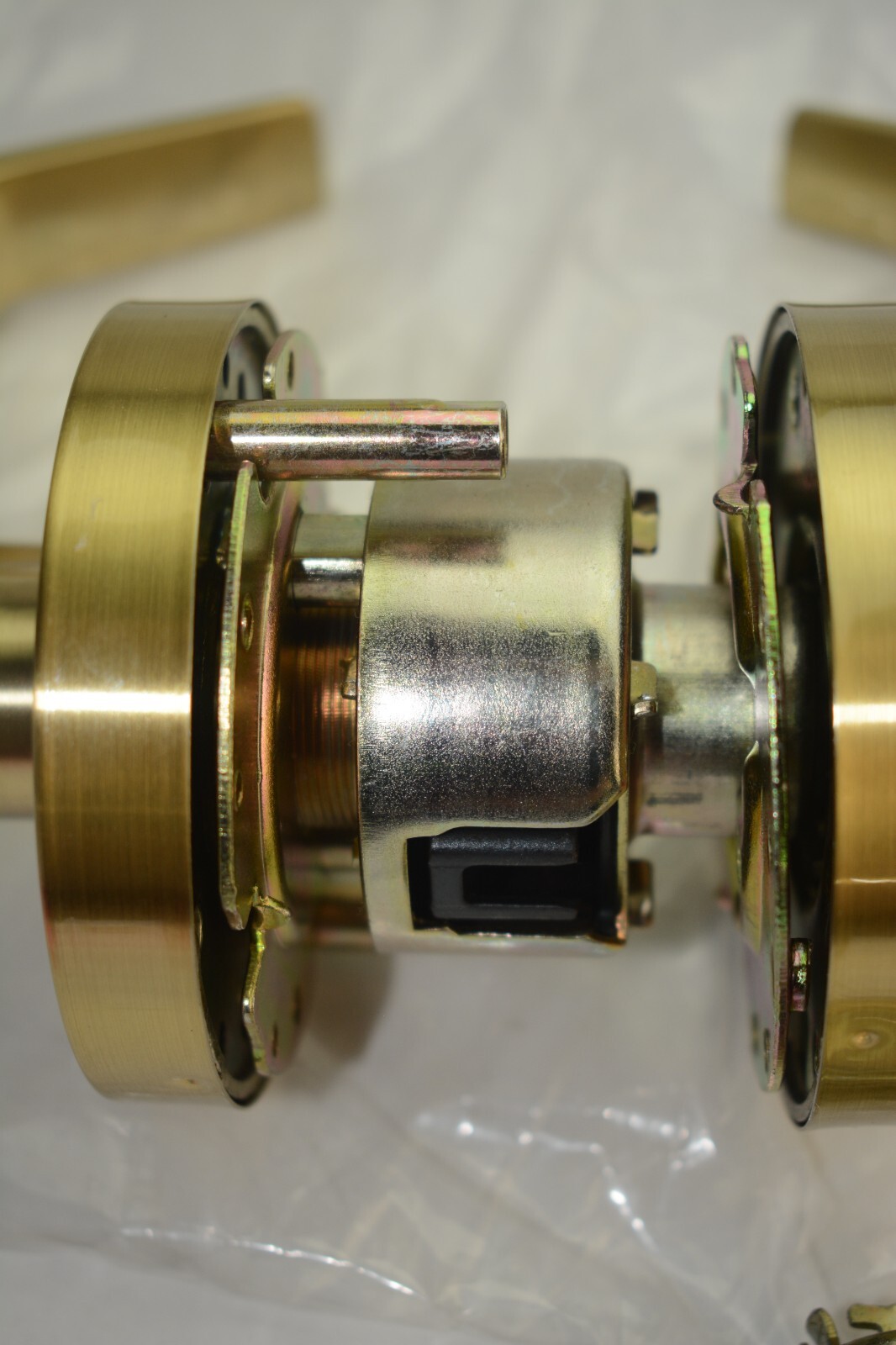 Design Hardware X-87-F institutional Lever Lock HeavyDuty Door handle KEYS brass