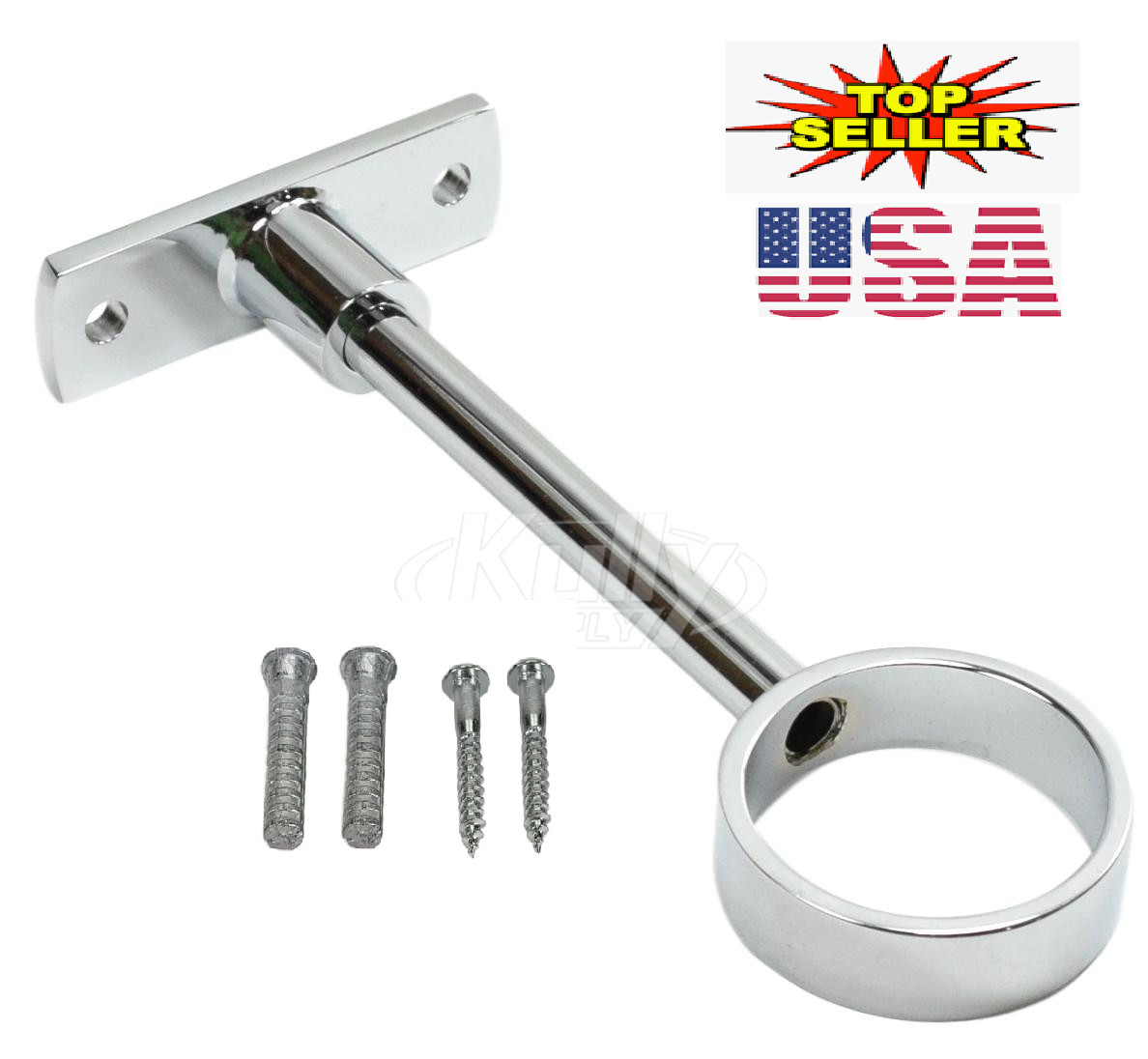 Sloan J212A 0310087 Solid Ring Pipe Support 1-1/2″ 6” from C to E New Stock!