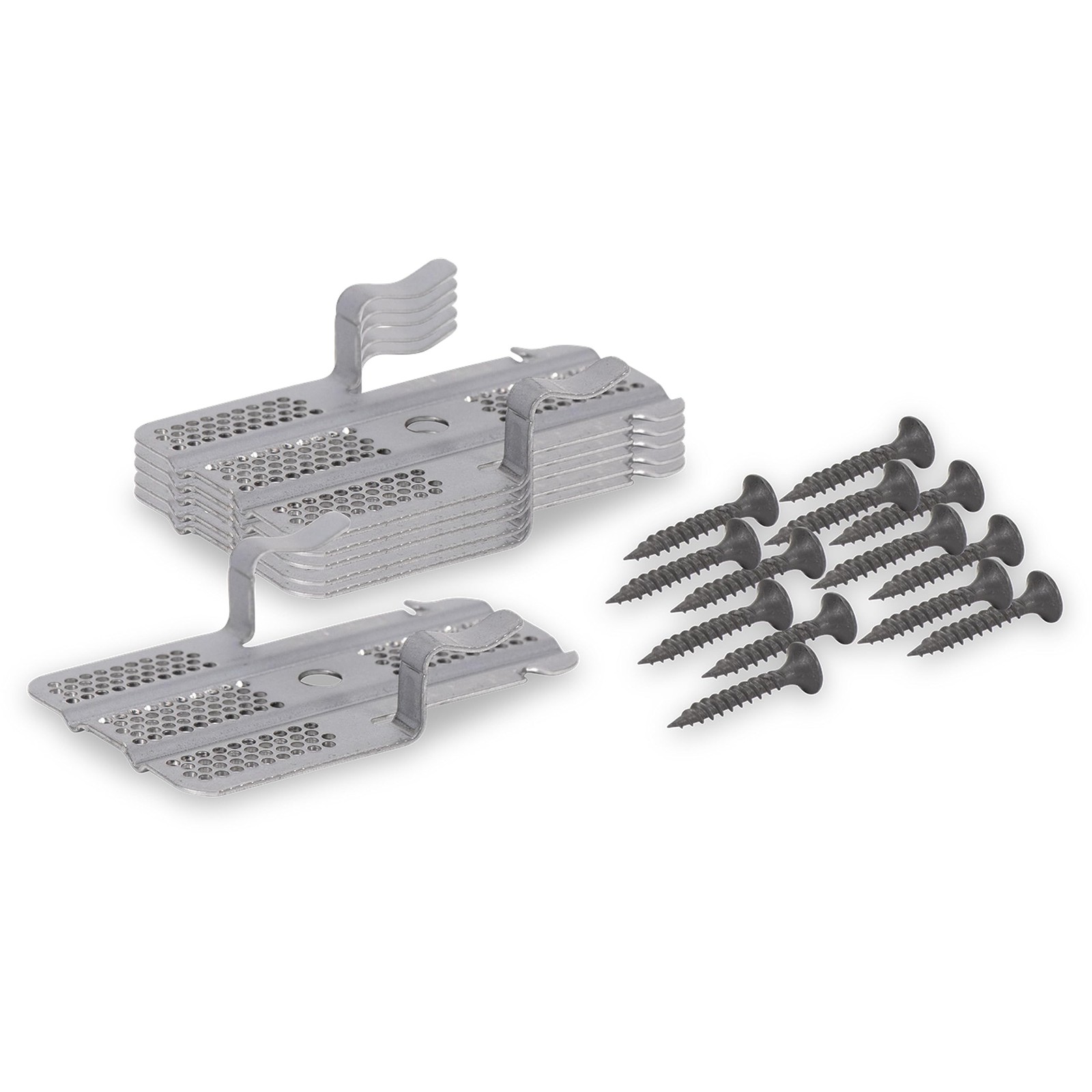 WAL~BOARD Drywall Repair Clips for 1/2 in & 5/8 in Panels, 6 Pack