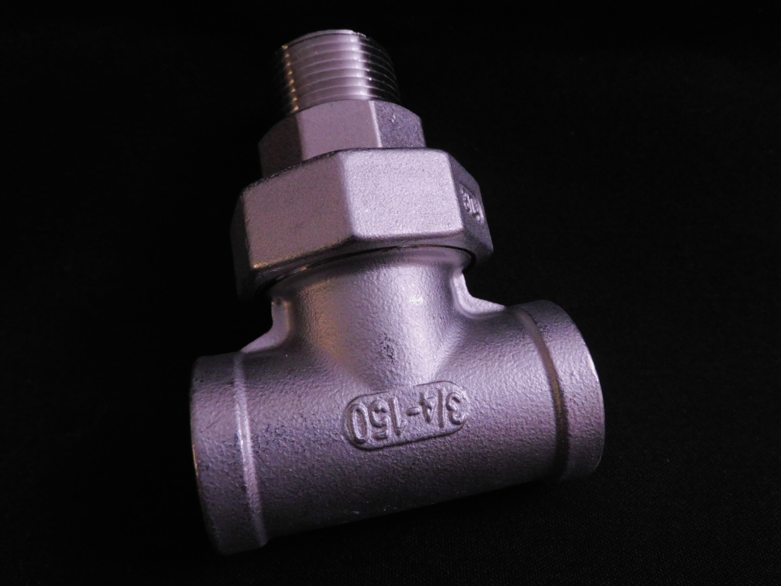 3/4″ NPT 3 way Female Threaded Pipe Fitting 304 Stainless Steel With Union