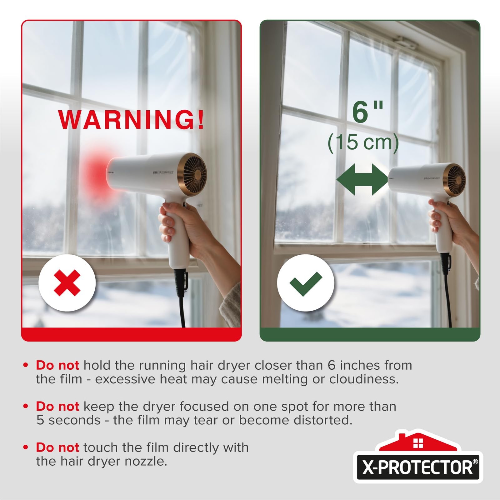 Window Insulation for Winter – 9 Pack 42in x 62in – Clear Window Insulation K…