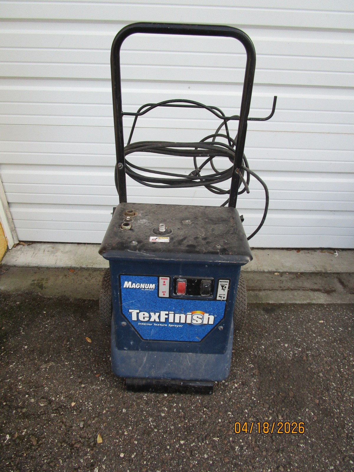 Graco Texfinish Magnum Interior Texture Sprayer Machine Model 246-185