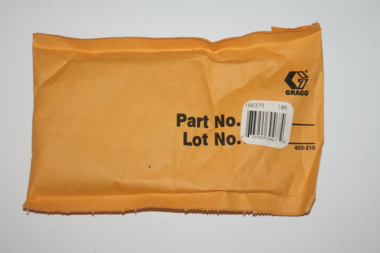 GRACO 166375 Female Gland 166-375 * NEW UNPOENED FACTORY PACKAGE *