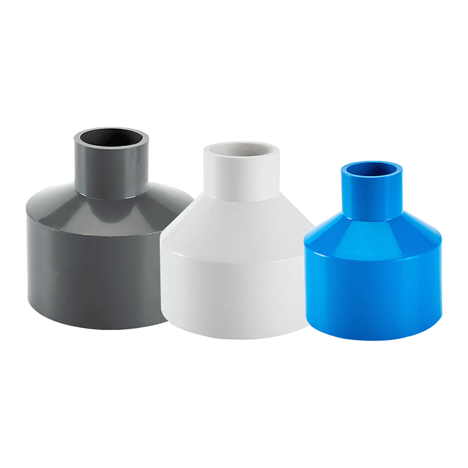 PVC Reducing Fitting Concentric Reducer Connector Socket Coupling 20-200mm