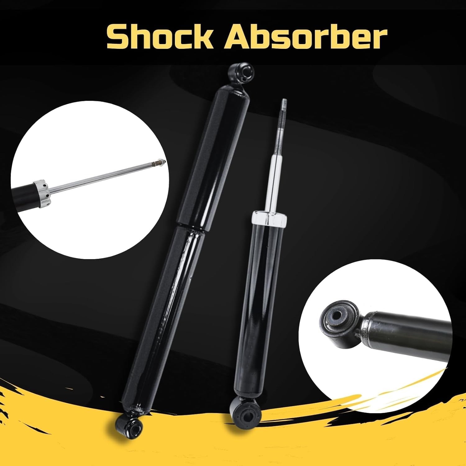 2 Front Shock Absorber for Lincoln Continental 1970-78 Ford Thunderbird 1967-73