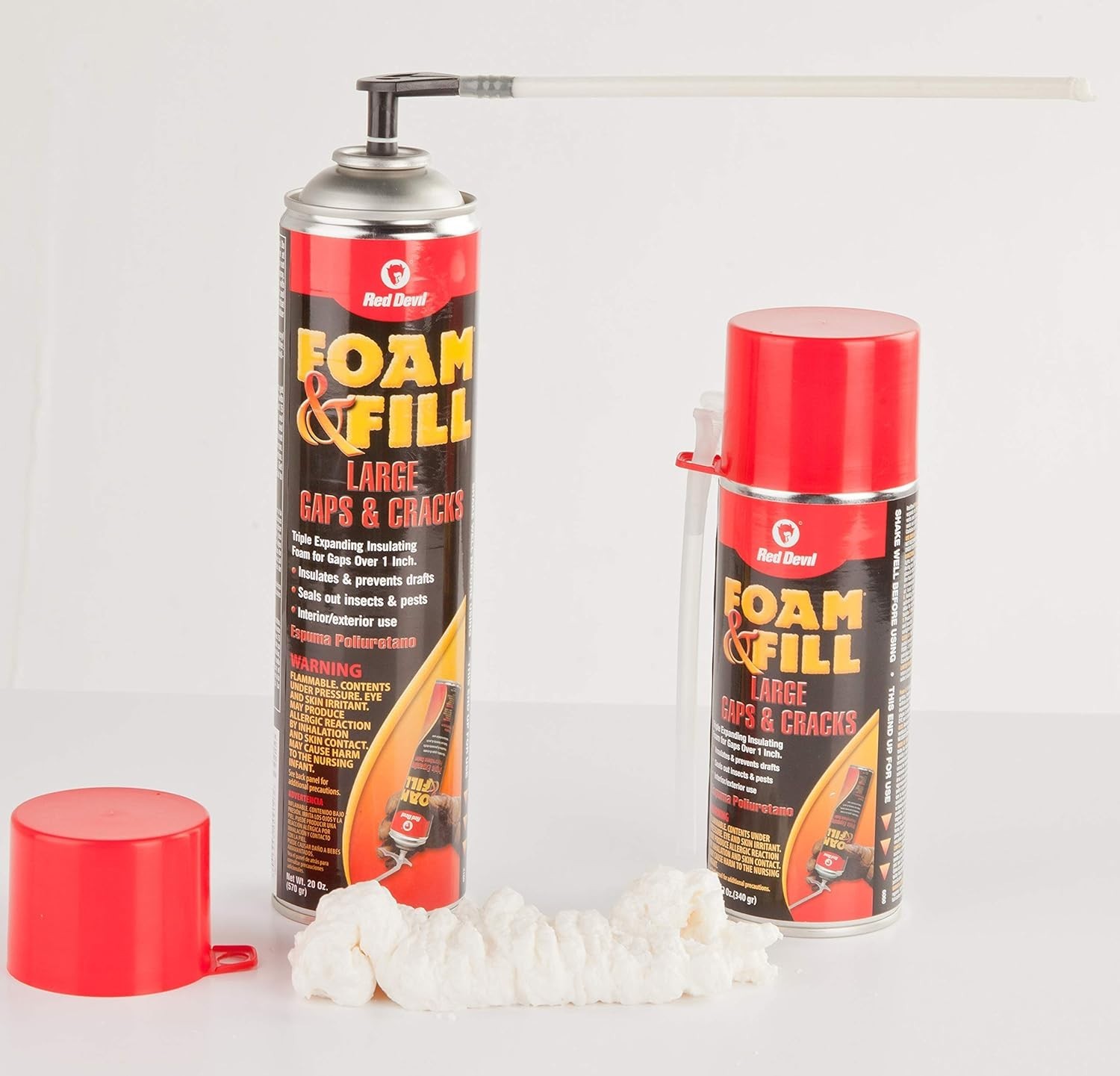 Waterproof Polyurethane Sealant – Fill Gaps & Cracks, 20 oz Off-White