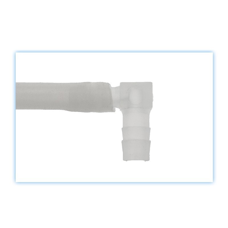 90° Elbow Hose Joiner Barbed Splicer PP Plastic Pipe Fitting 2-Way OD 3.2mm-20mm