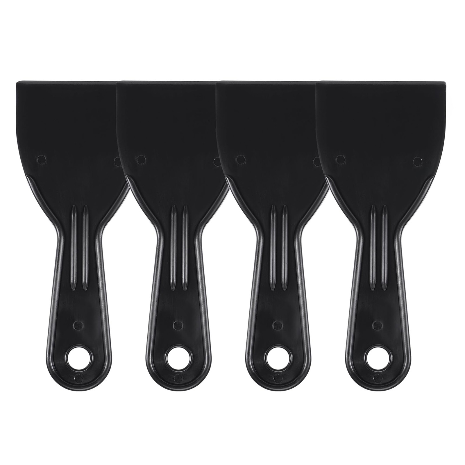 4 Pcs Putty Scraper 3″ ABS Plastic Spatula Drywall Patch Repair Spreader Wall…