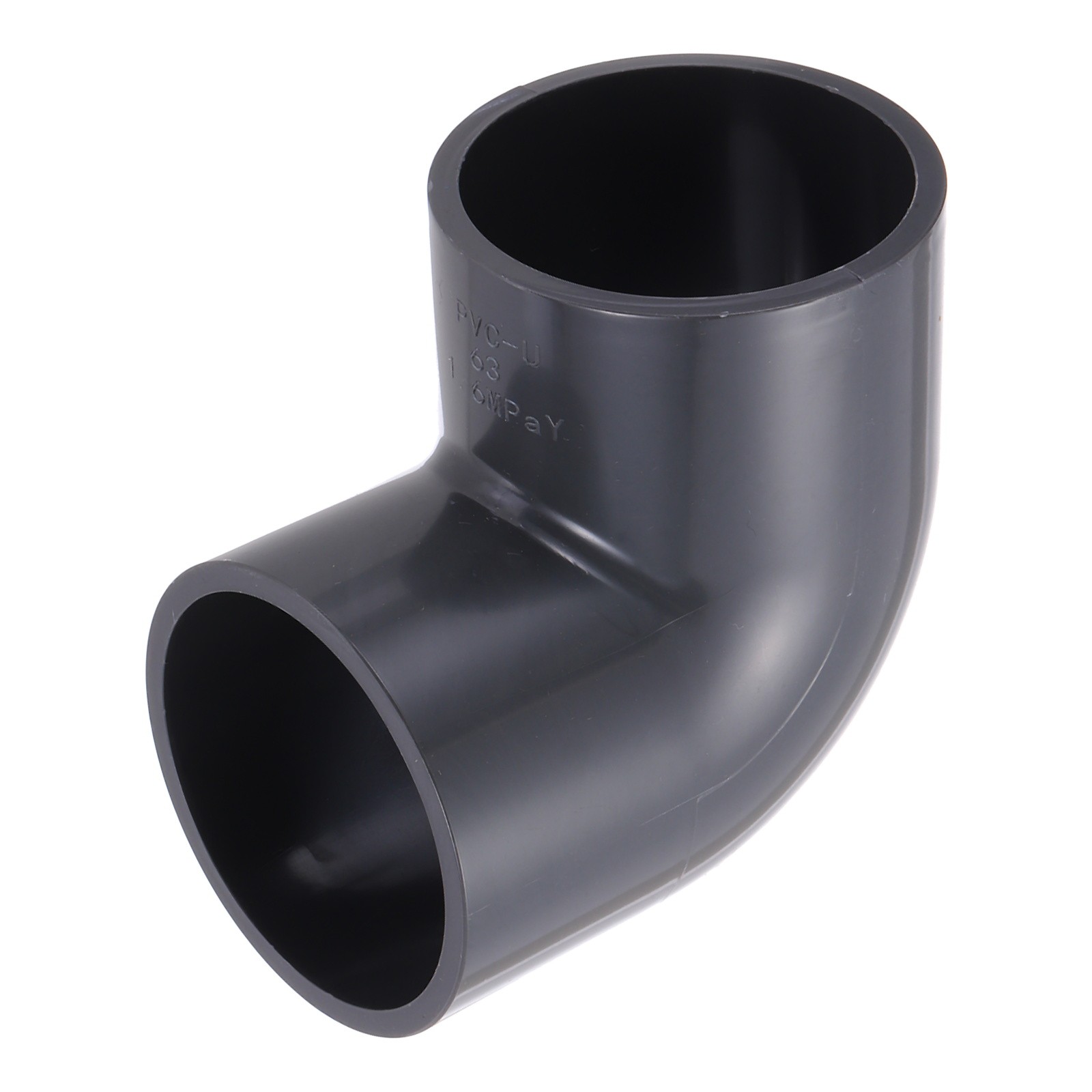 3″ Elbow 90 Degree Duct Pipe Connector Dryer Hose Connector Gray