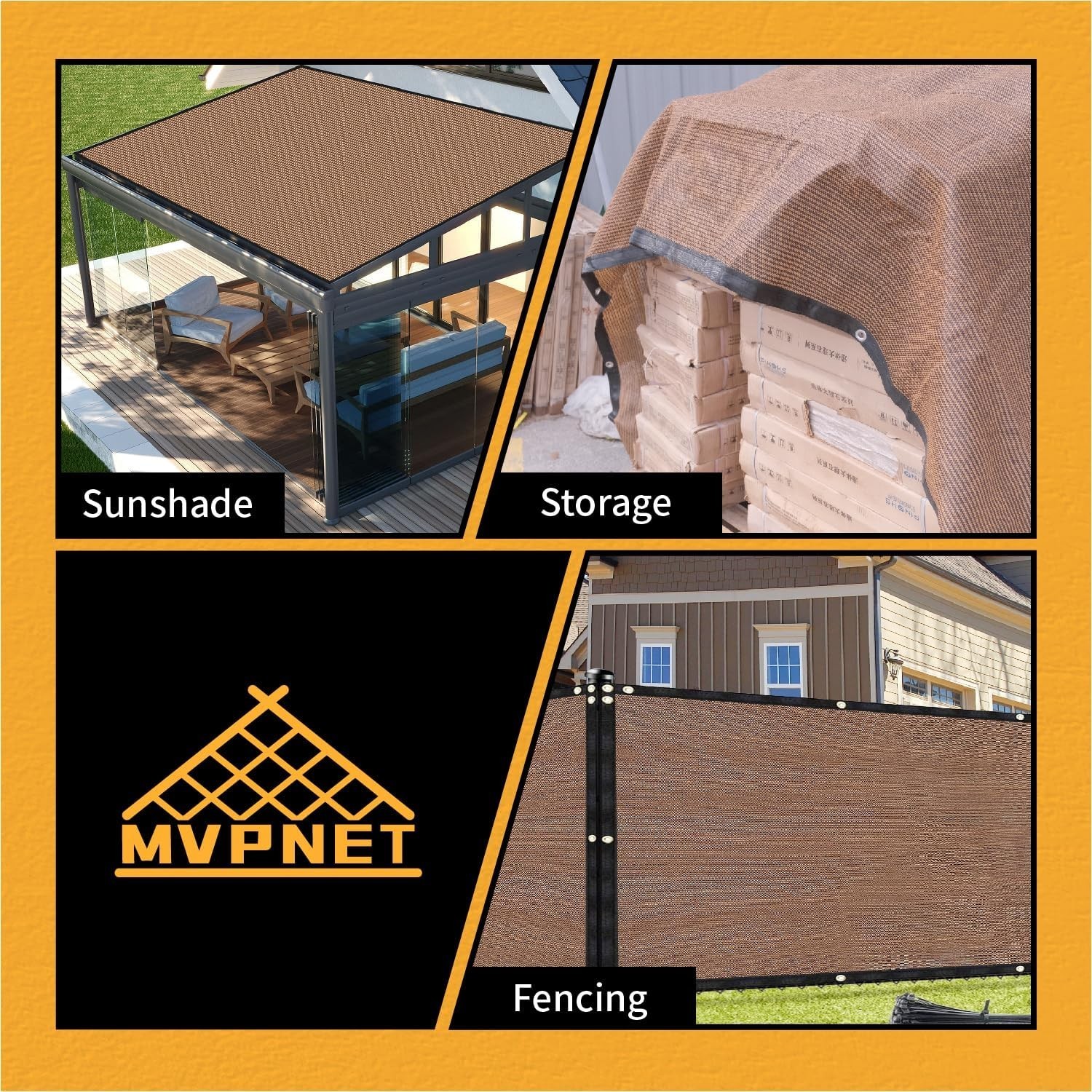 5x20Ft Garden Privacy Fence Screen, 180GSM Heavy Duty 90% Blockage Windbreak …