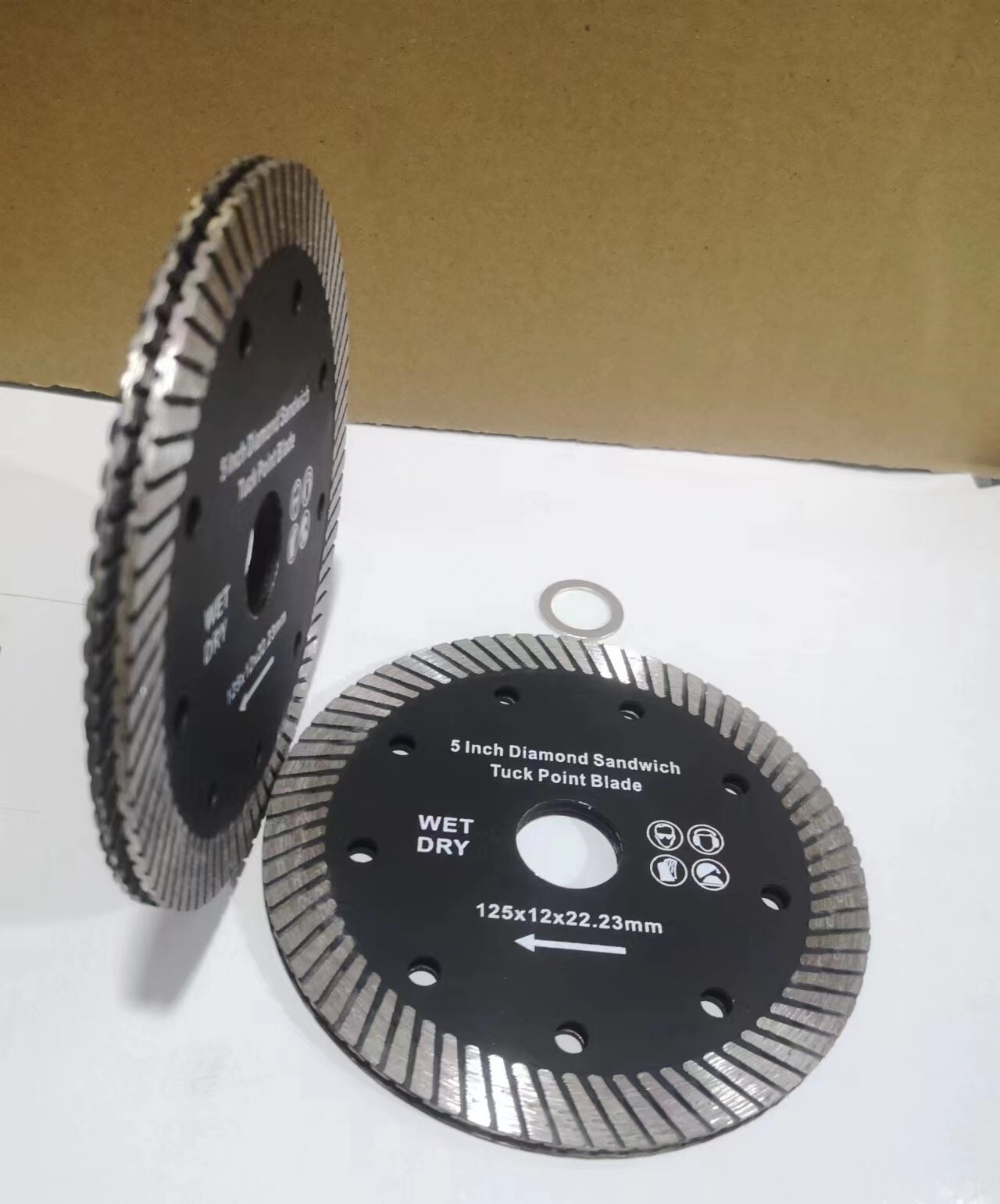 5″ Professional Tuck Point Diamond Blade Set for Angle Grinder Polisher