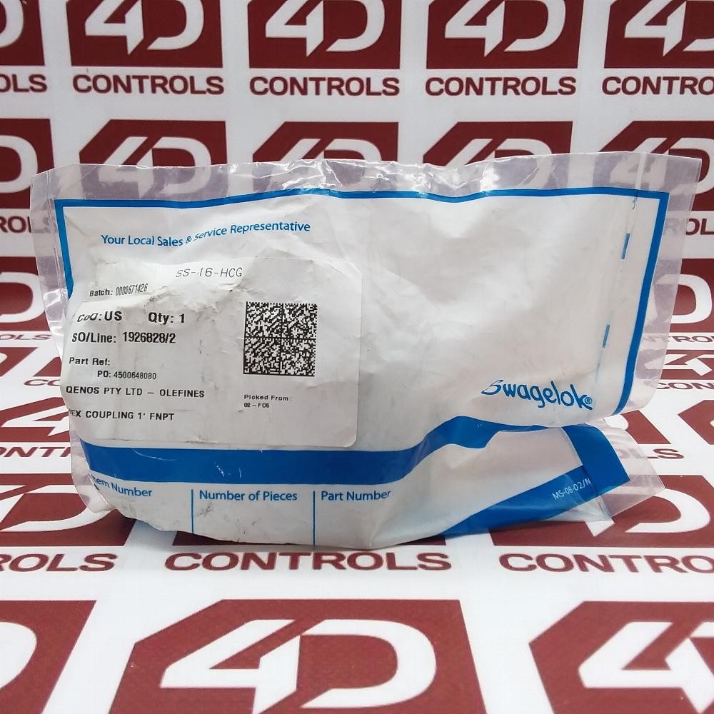 SS-16-HCG | Swagelok | Pipe Fitting, Hex Coupling, 1 Inch, Female NPT, Opened