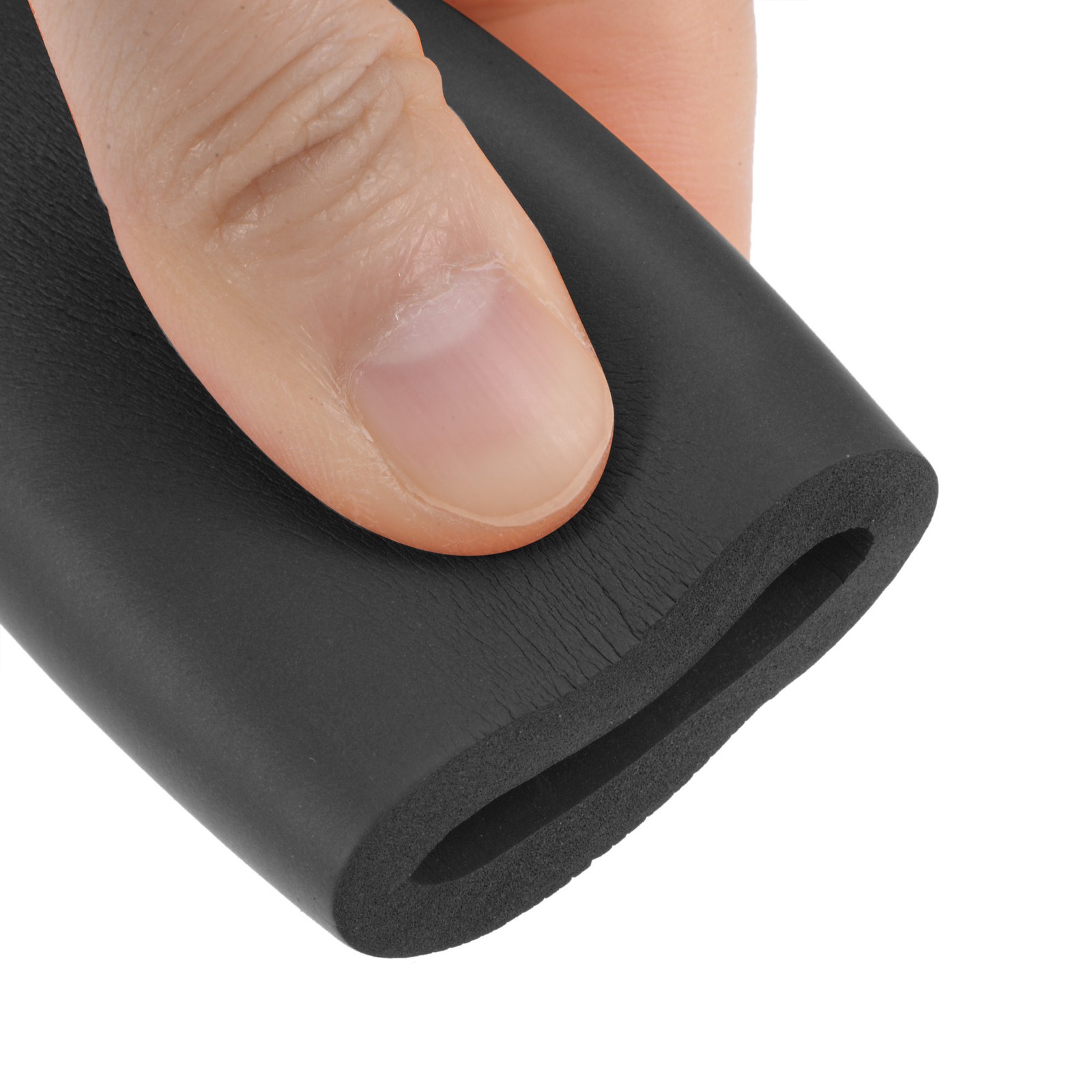 25mm(1″) ID 35mm OD Foam Pipe 1m Length , Pipe Insulation Black