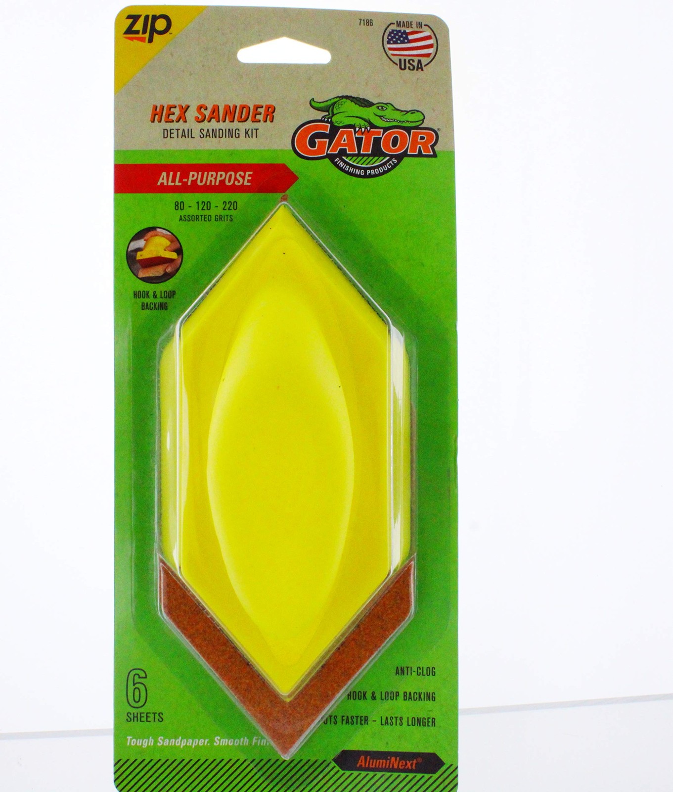 Gator Finishing 7186 Zip Sander Project Pack