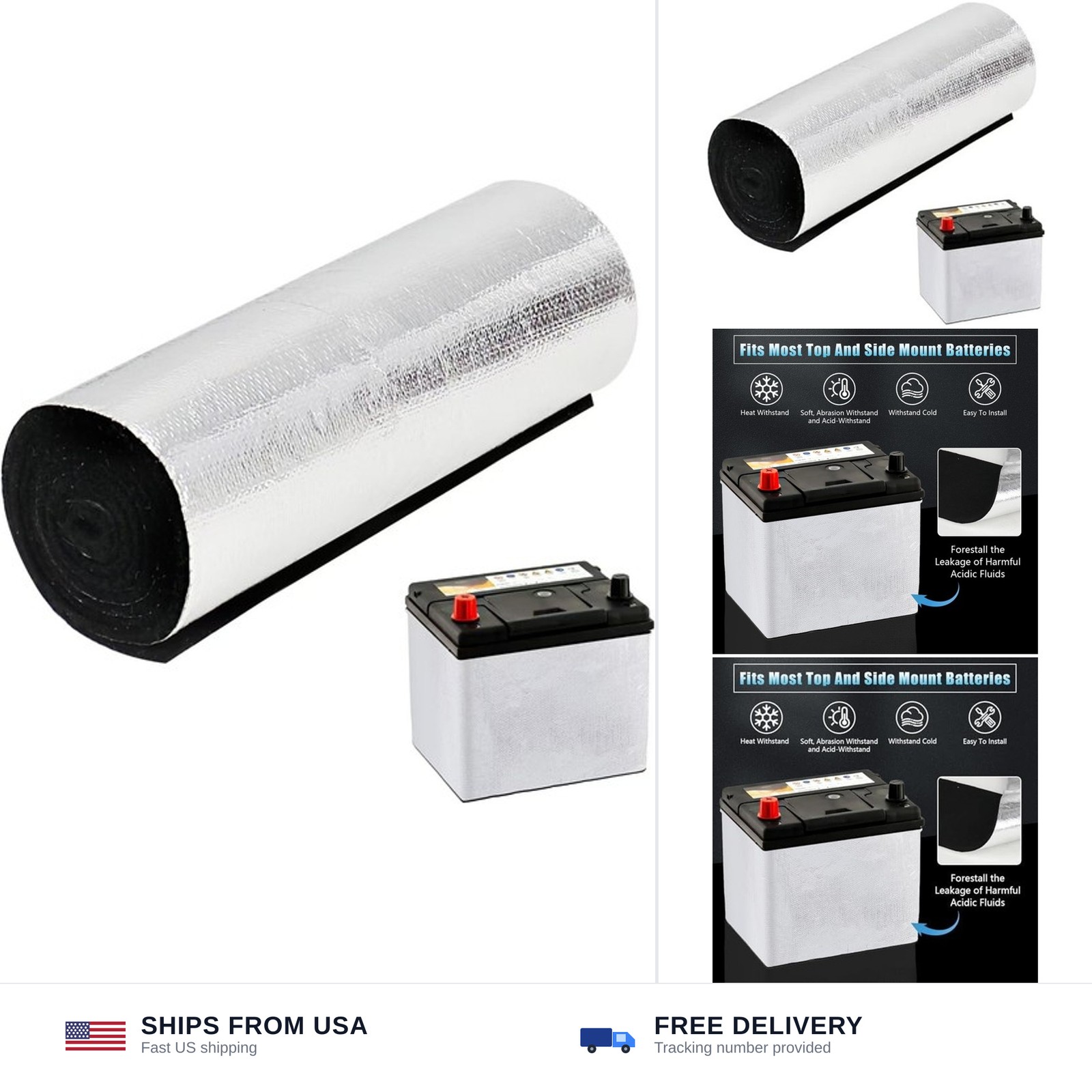 Battery Insulation Kit, Car Battery Insulation Blanket ,Car Battery Wrap for …