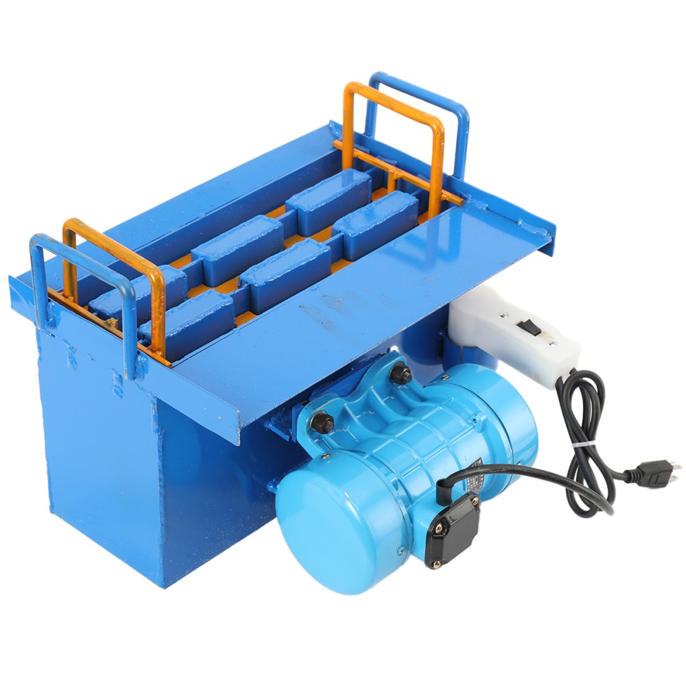 110V Manual Brick Molding Machine 550W Hollow Soil Block Brick Maker 2800 r/min