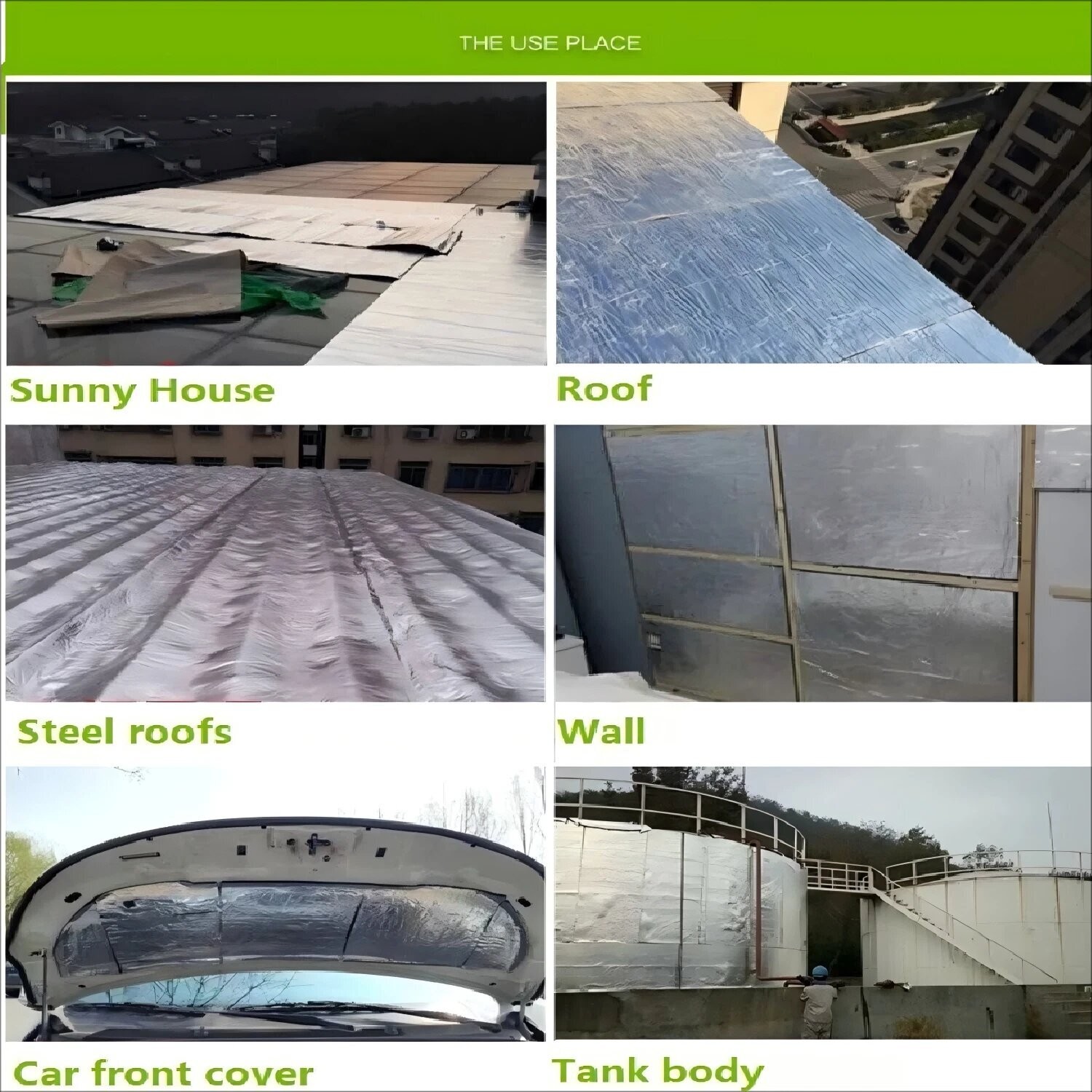 10mm Fireproof Sound Deadener Heat Insulation Mat For High temperature equipment