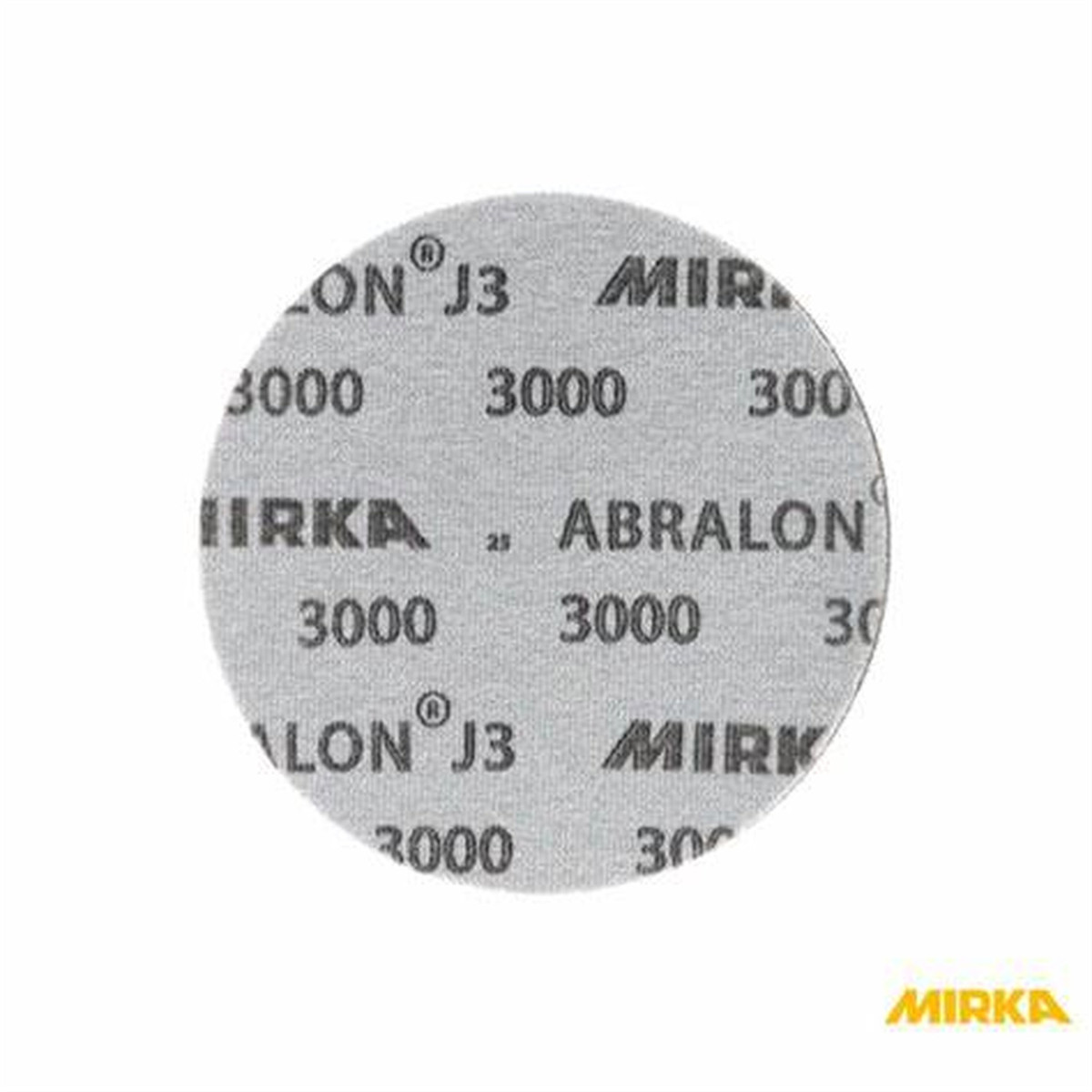 Mirka Abrasives ABRALON J3 3″ 3000, 20 Discs/Box MRK.8M2033000